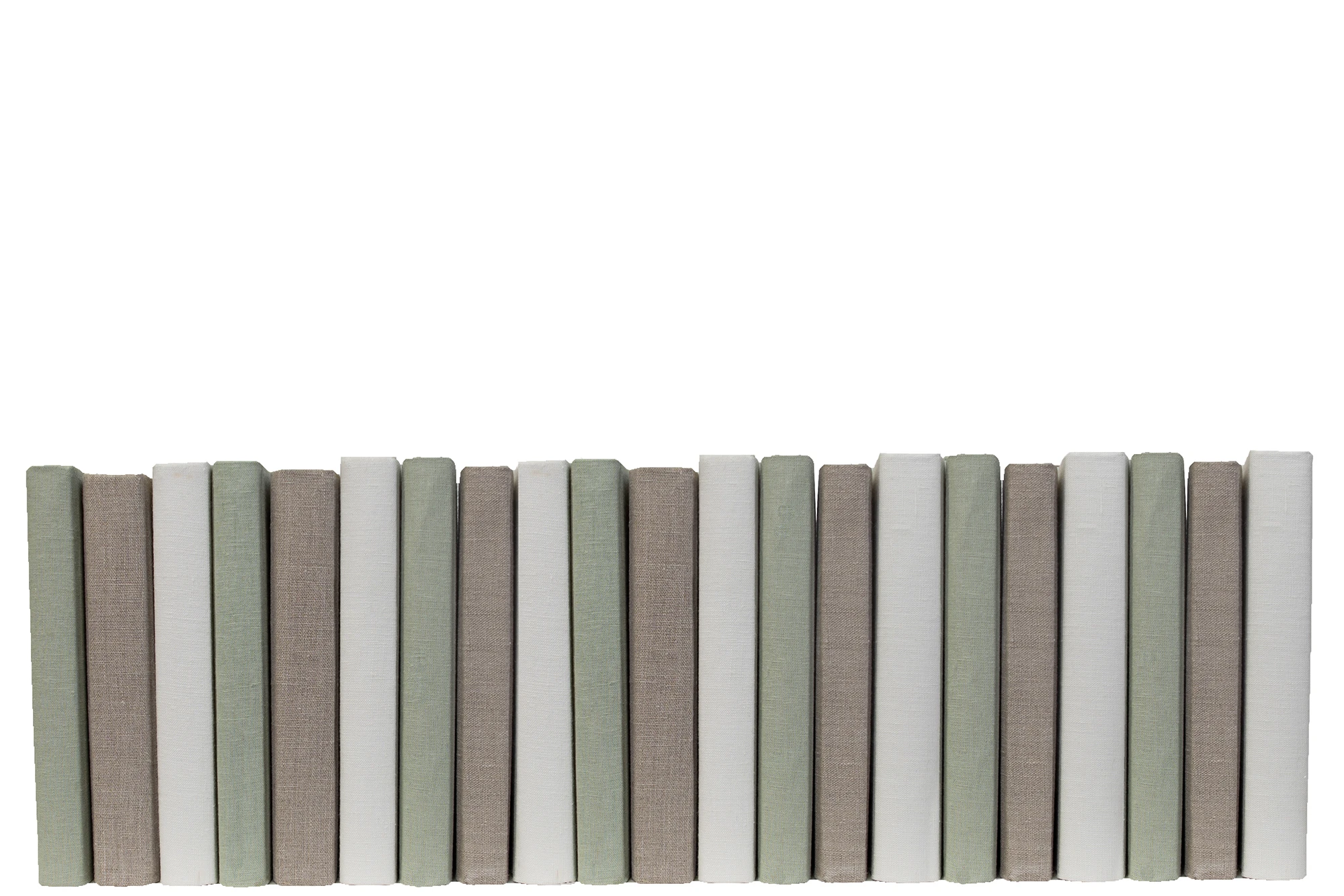 Linen Decorative Books by the Foot, Savannah 1 Linen Decorative Books by the Foot, Savannah