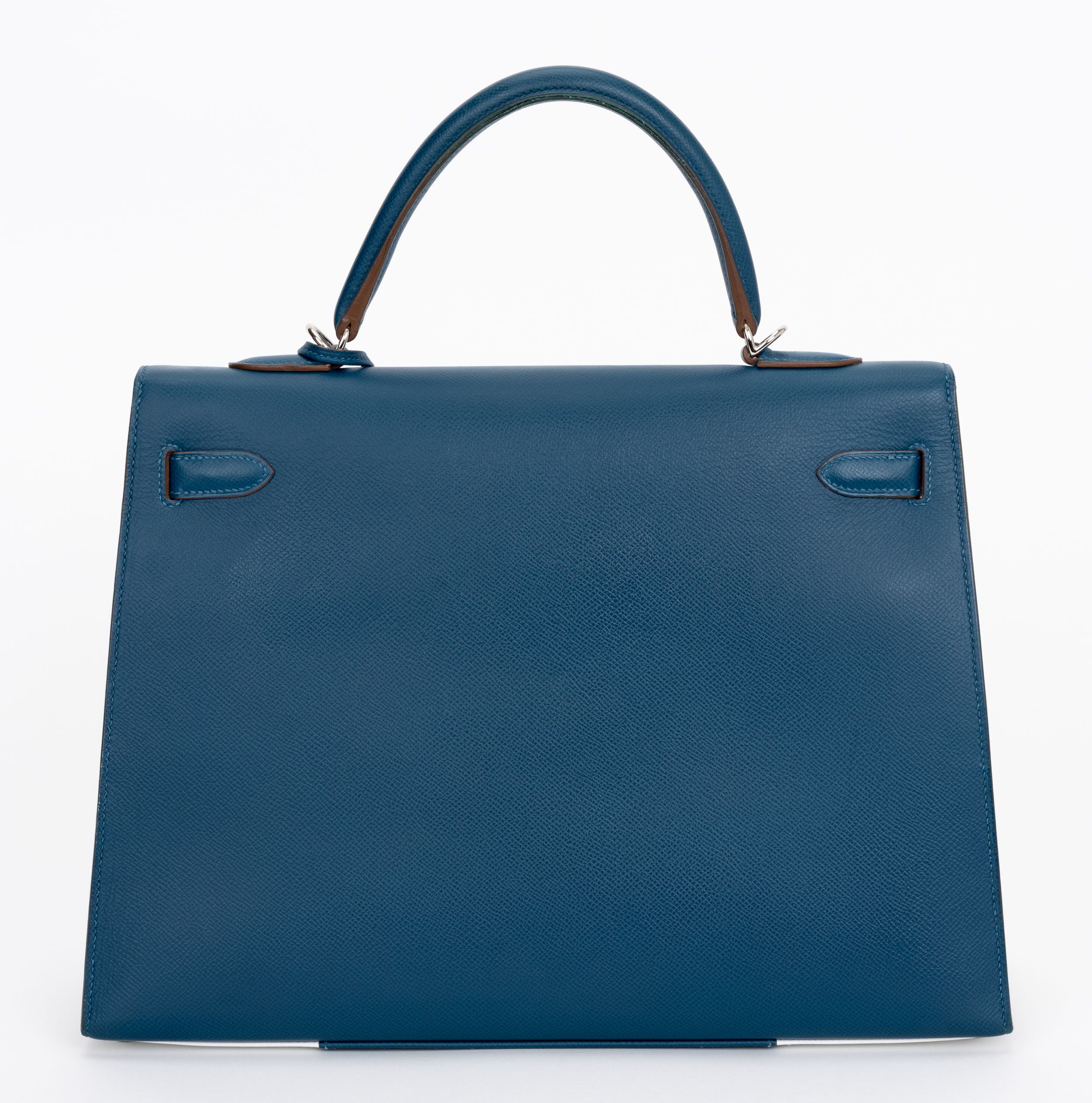 Herm¨¨s Kelly Sellier 35 Flag Blue White 13 Herm¨¨s Kelly Sellier 35 Flag Blue White