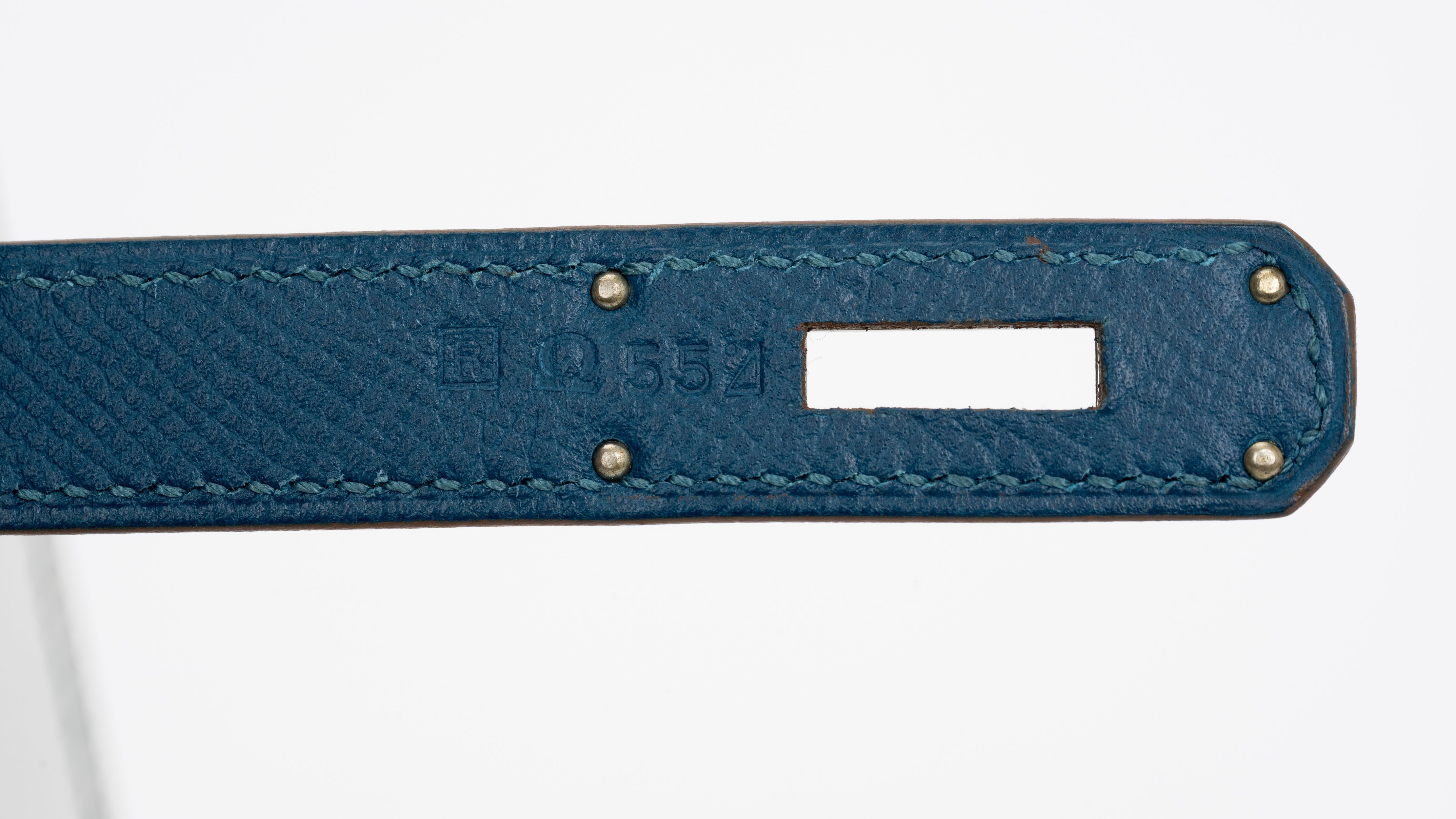Herm¨¨s Kelly Sellier 35 Flag Blue White 5 Herm¨¨s Kelly Sellier 35 Flag Blue White
