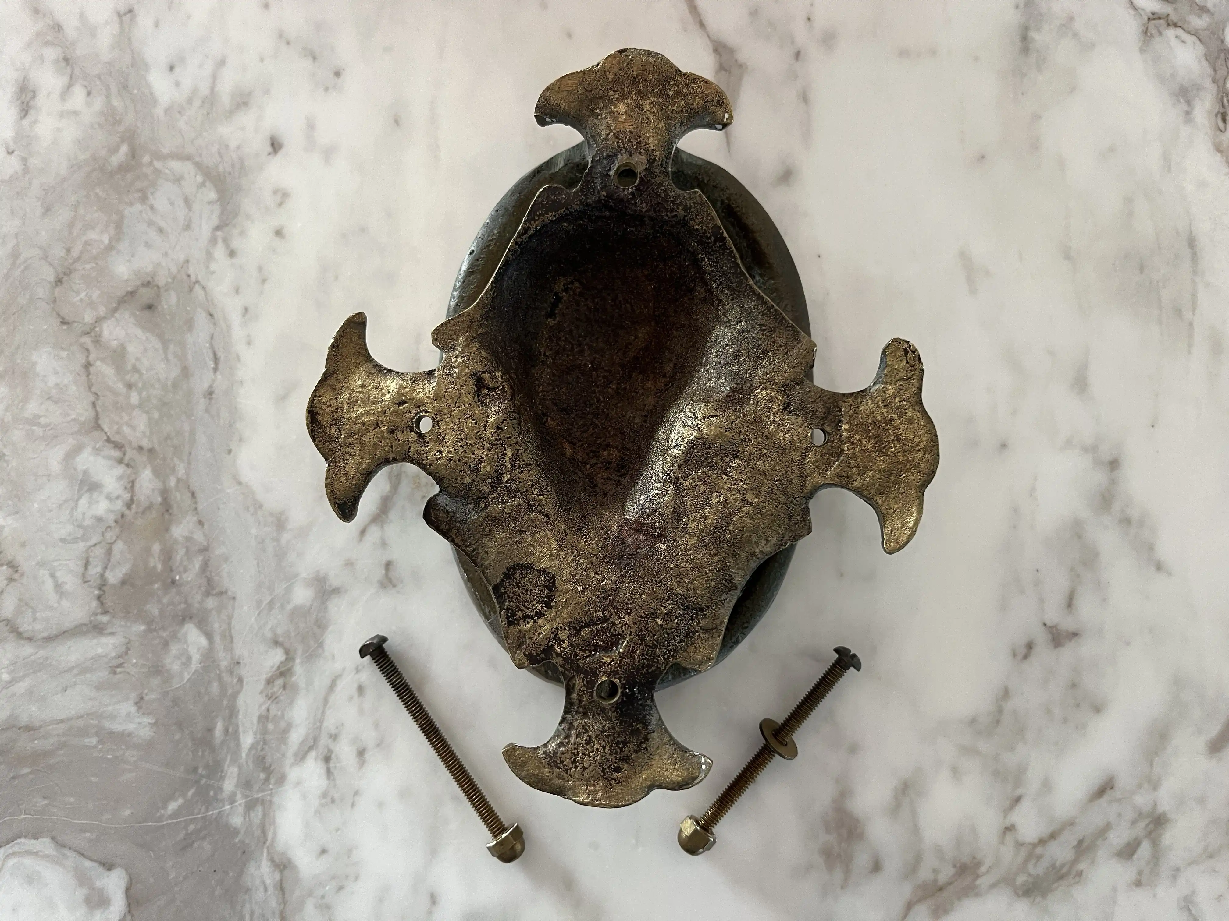 English Brass Shakespeare Door Knocker 2 English Brass Shakespeare Door Knocker