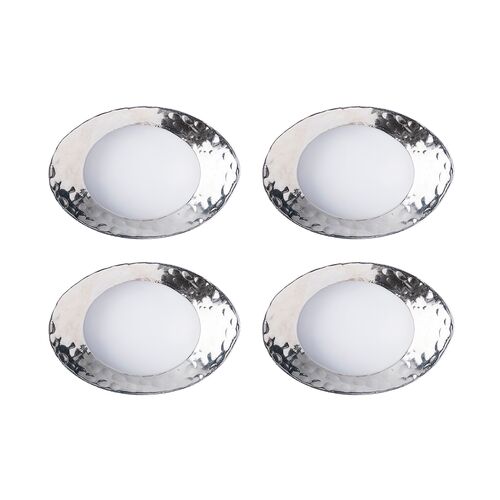S/4 Puro Napkin Rings, Silver 1 S/4 Puro Napkin Rings, Silver