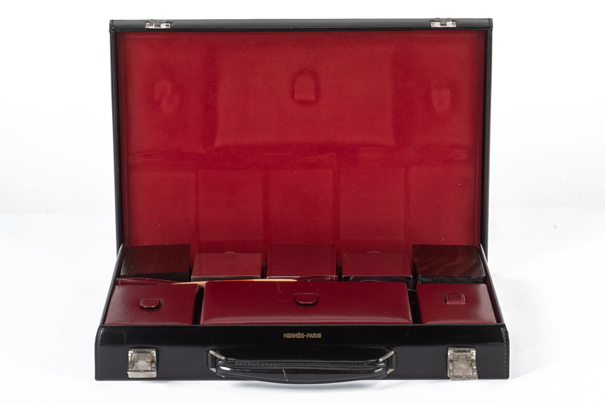 Herm¨¨s Vintage Vanity Case in Burgundy 7 Herm¨¨s Vintage Vanity Case in Burgundy