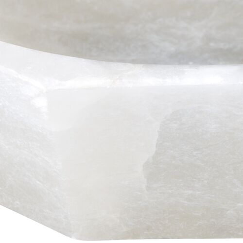 Waystone Alabaster Bowl, White 2 Waystone Alabaster Bowl, White