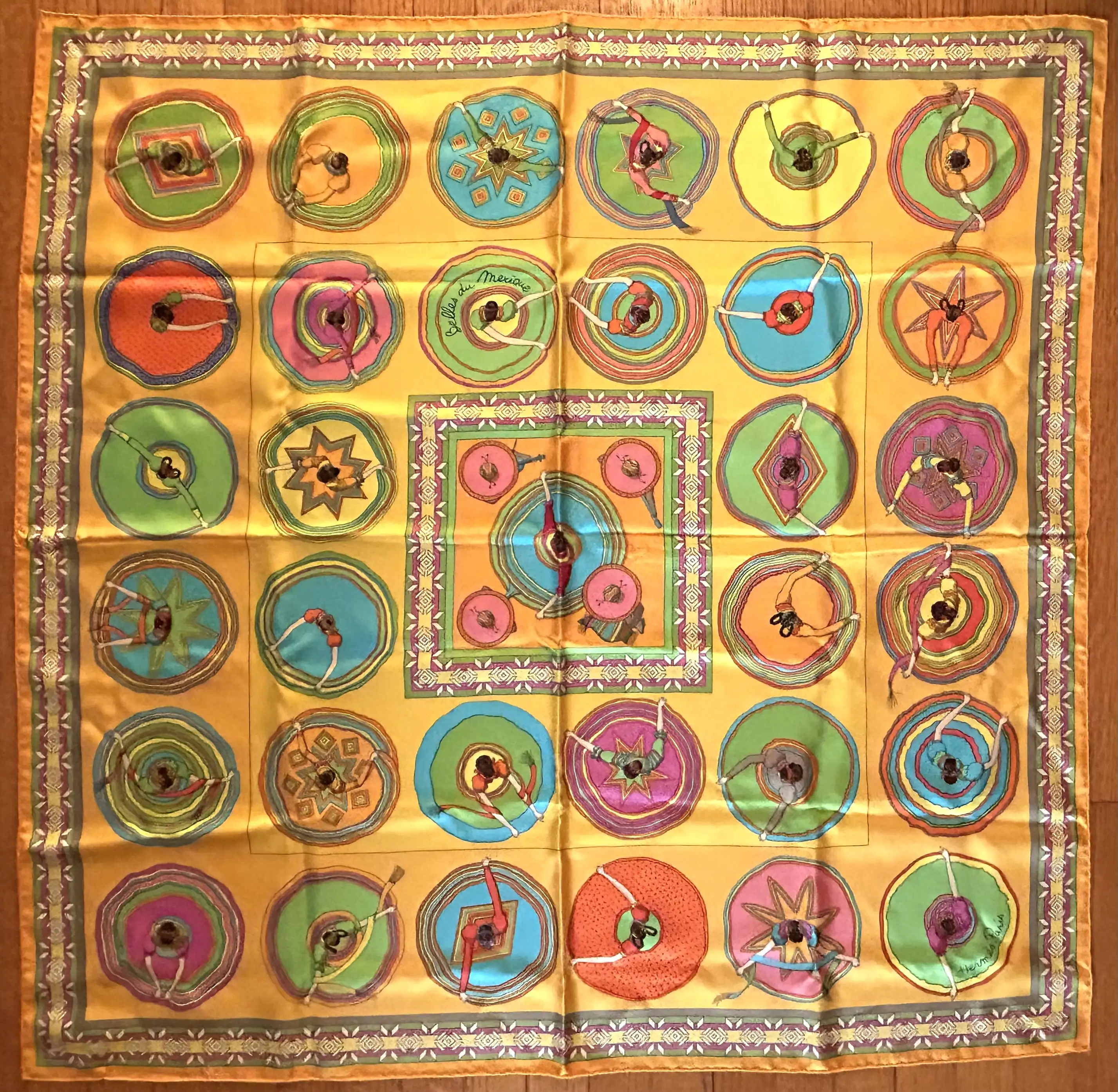 Hermes Tohu Bohu Scarf with Box 1 Hermes Tohu Bohu Scarf with Box