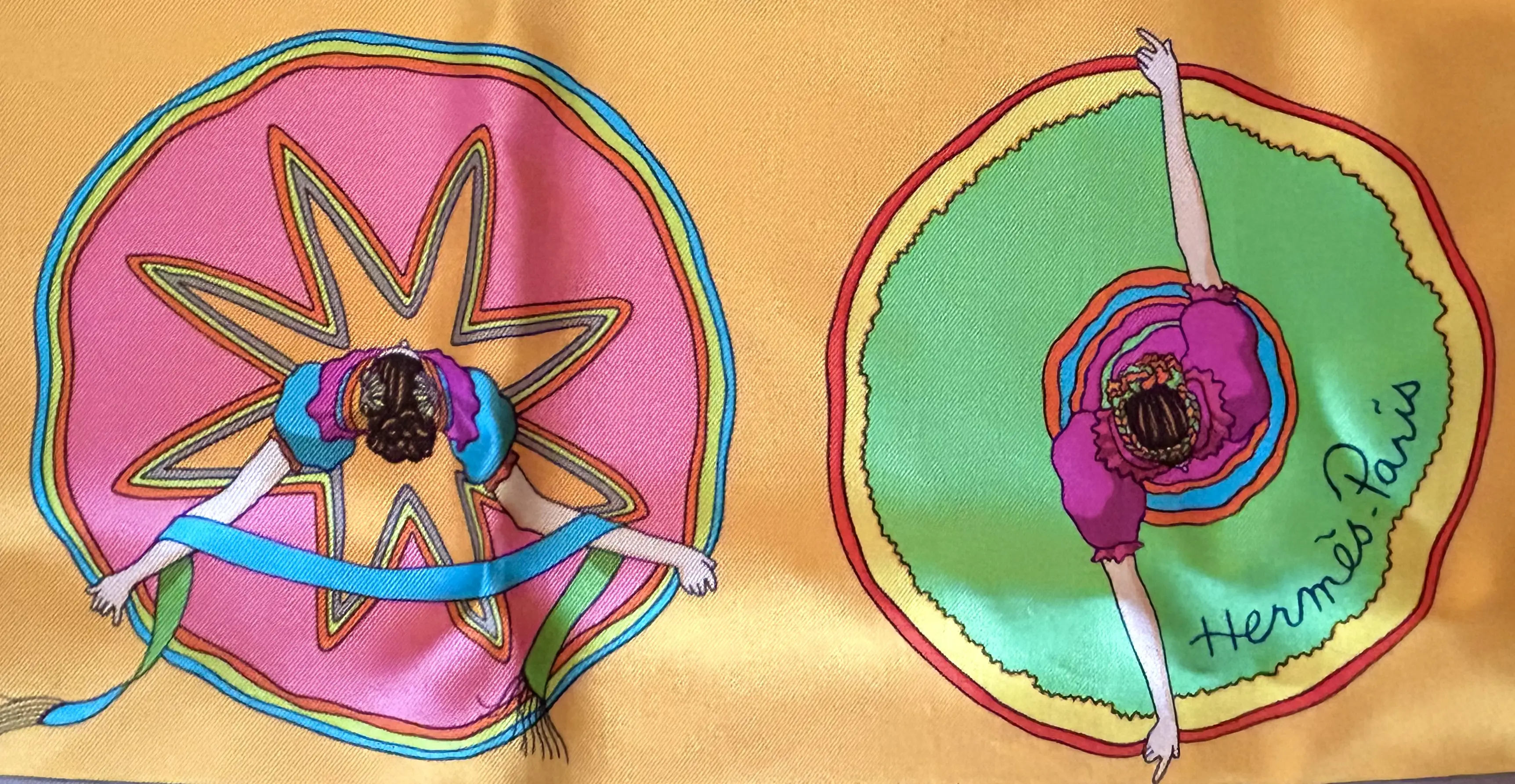 Hermes Tohu Bohu Scarf with Box 10 Hermes Tohu Bohu Scarf with Box