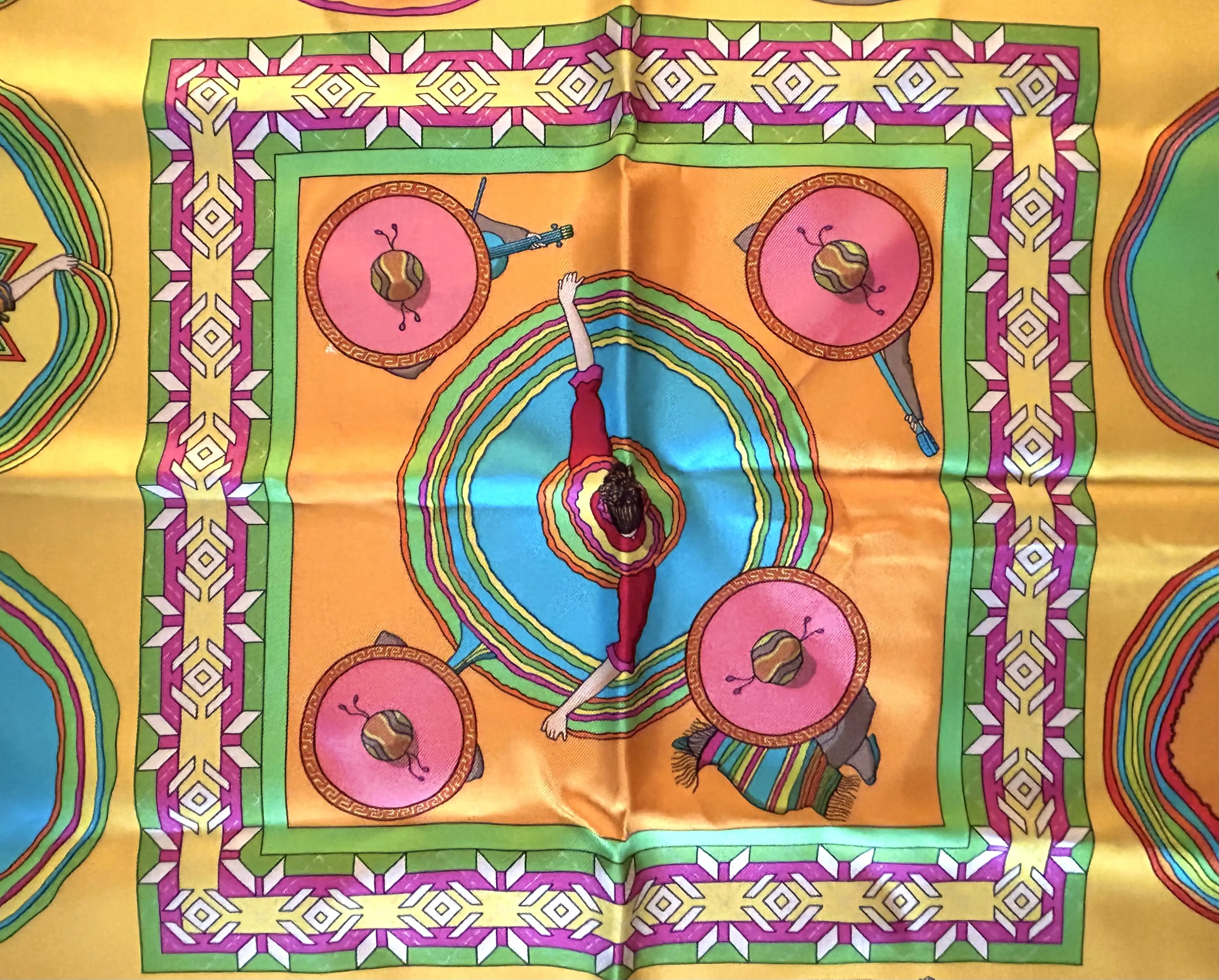 Hermes Tohu Bohu Scarf with Box 12 Hermes Tohu Bohu Scarf with Box