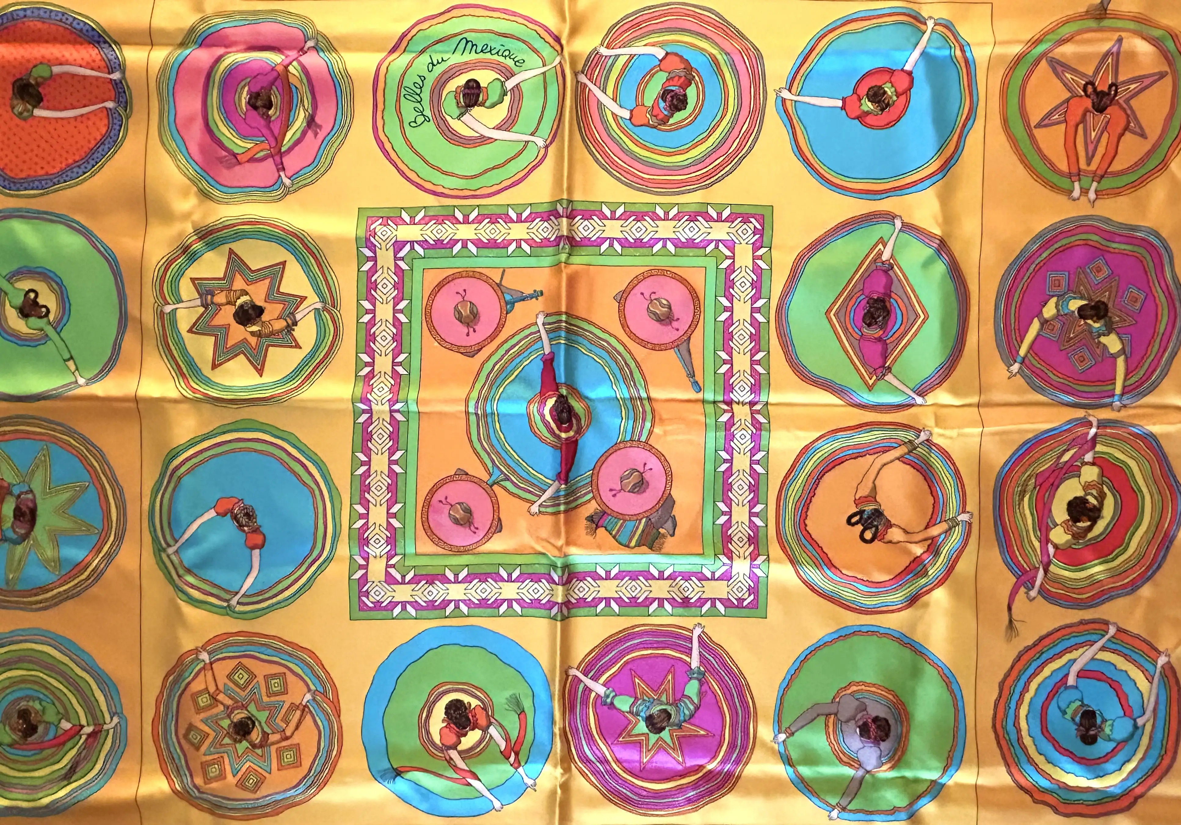 Hermes Tohu Bohu Scarf with Box 13 Hermes Tohu Bohu Scarf with Box