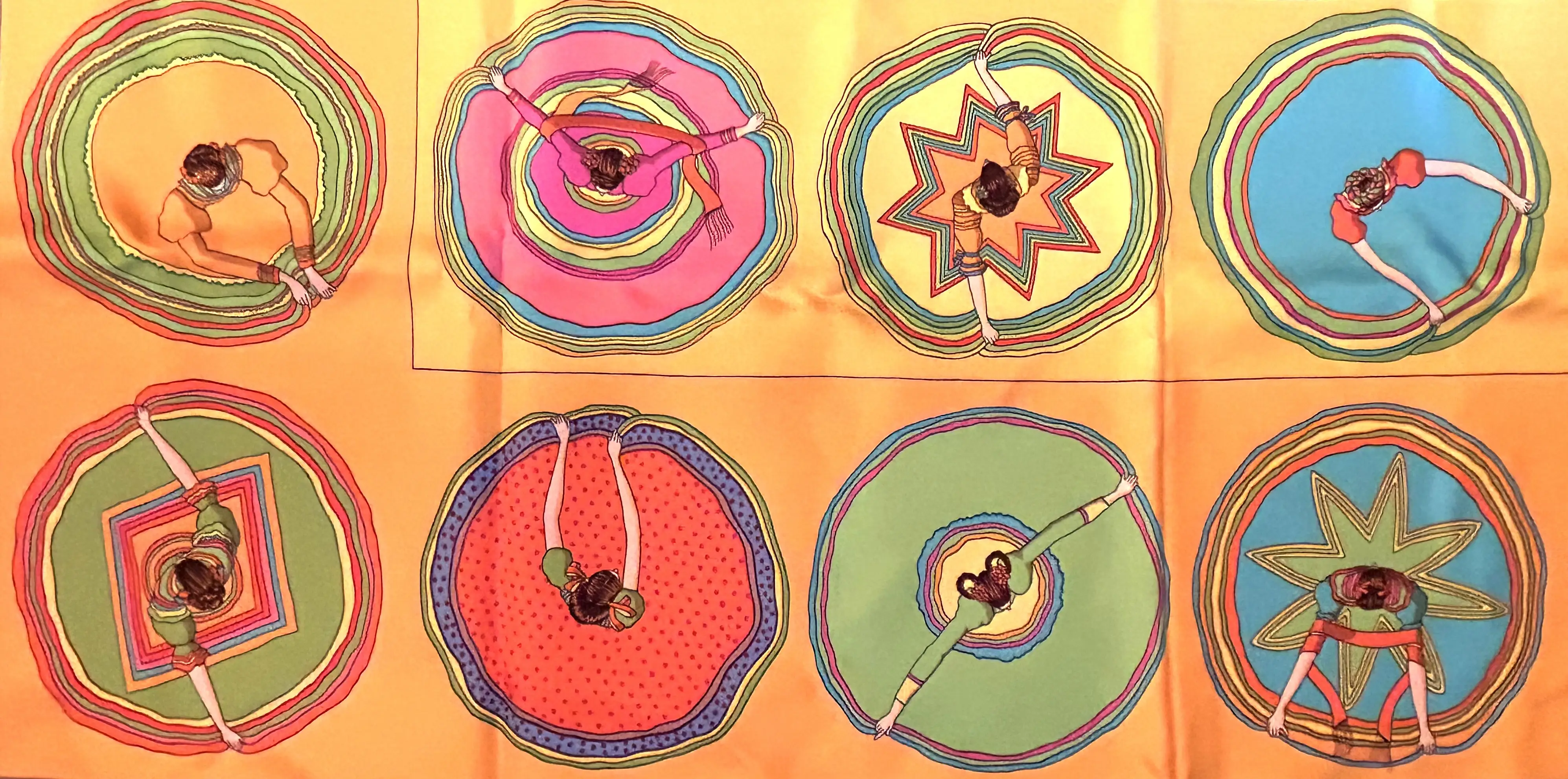 Hermes Tohu Bohu Scarf with Box 4 Hermes Tohu Bohu Scarf with Box