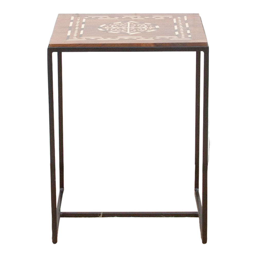 Small Inlay Top End Table 1 Small Inlay Top End Table