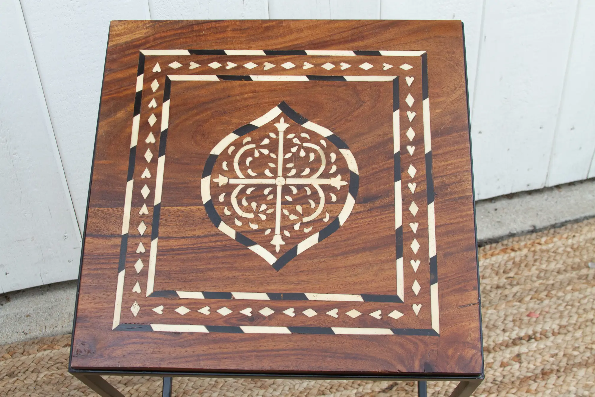 Small Inlay Top End Table 5 Small Inlay Top End Table