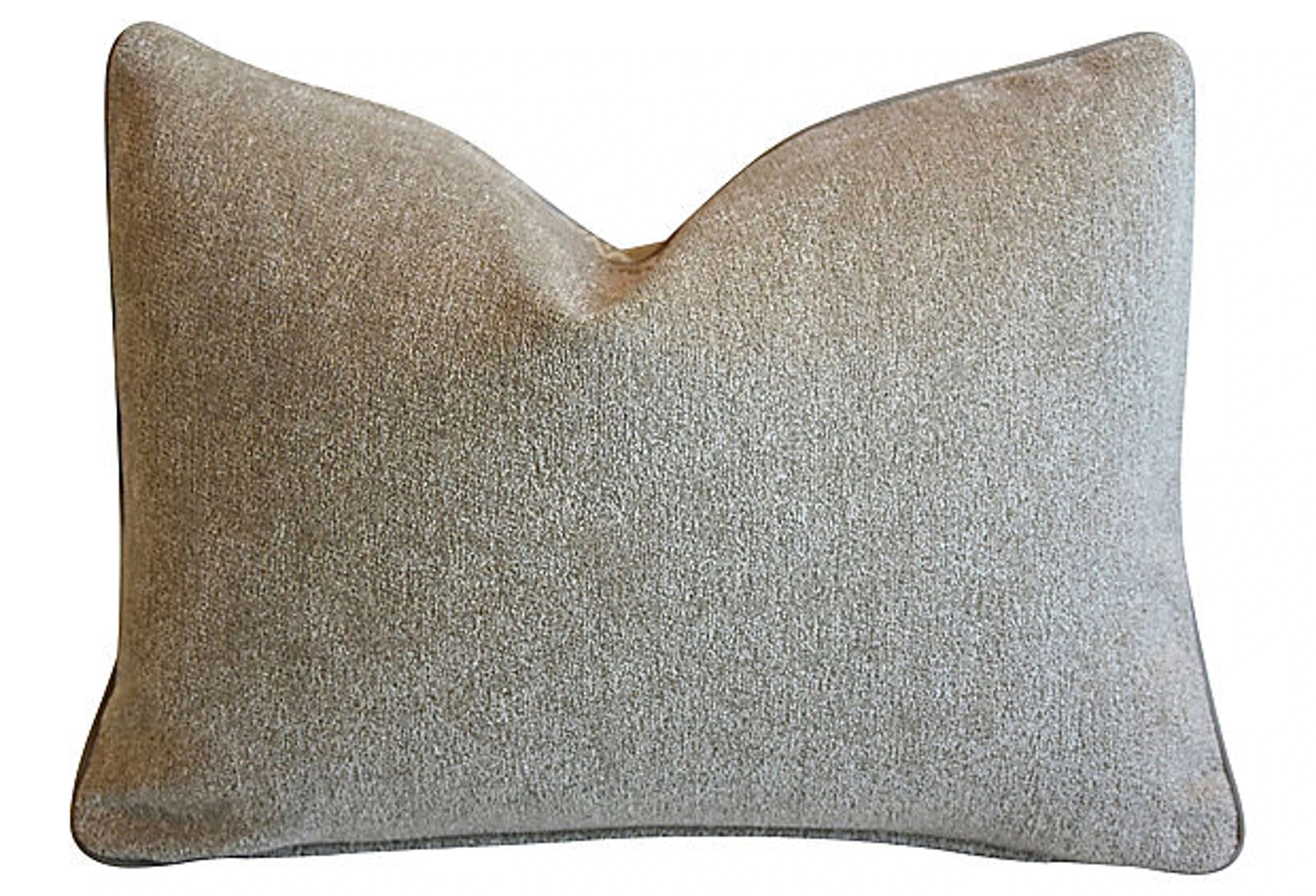 Green & Cream Kerry Joyce Striped Pillow 4 Green & Cream Kerry Joyce Striped Pillow