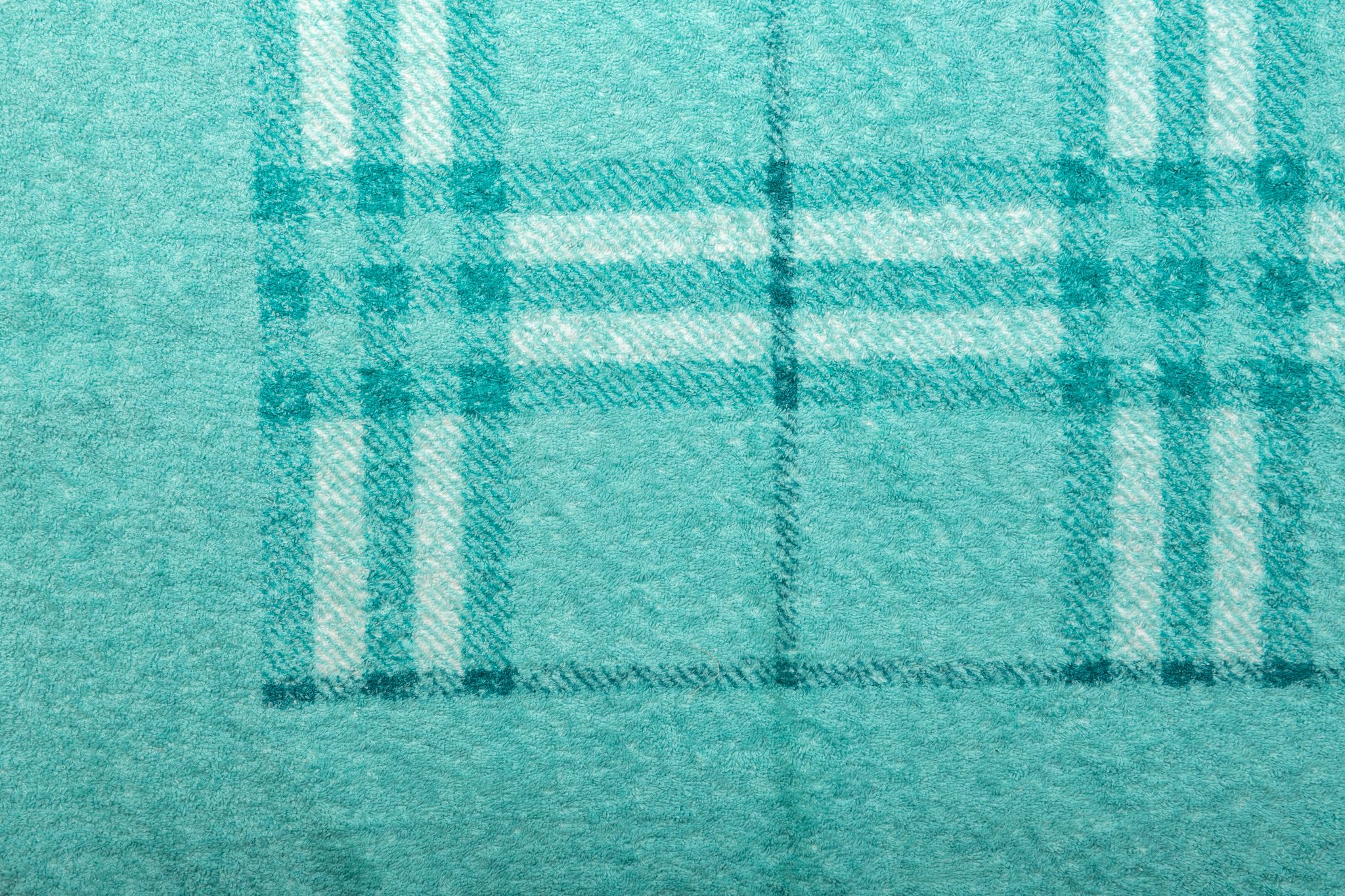 Burberry New Turquoise Cotton Towel 4 Burberry New Turquoise Cotton Towel
