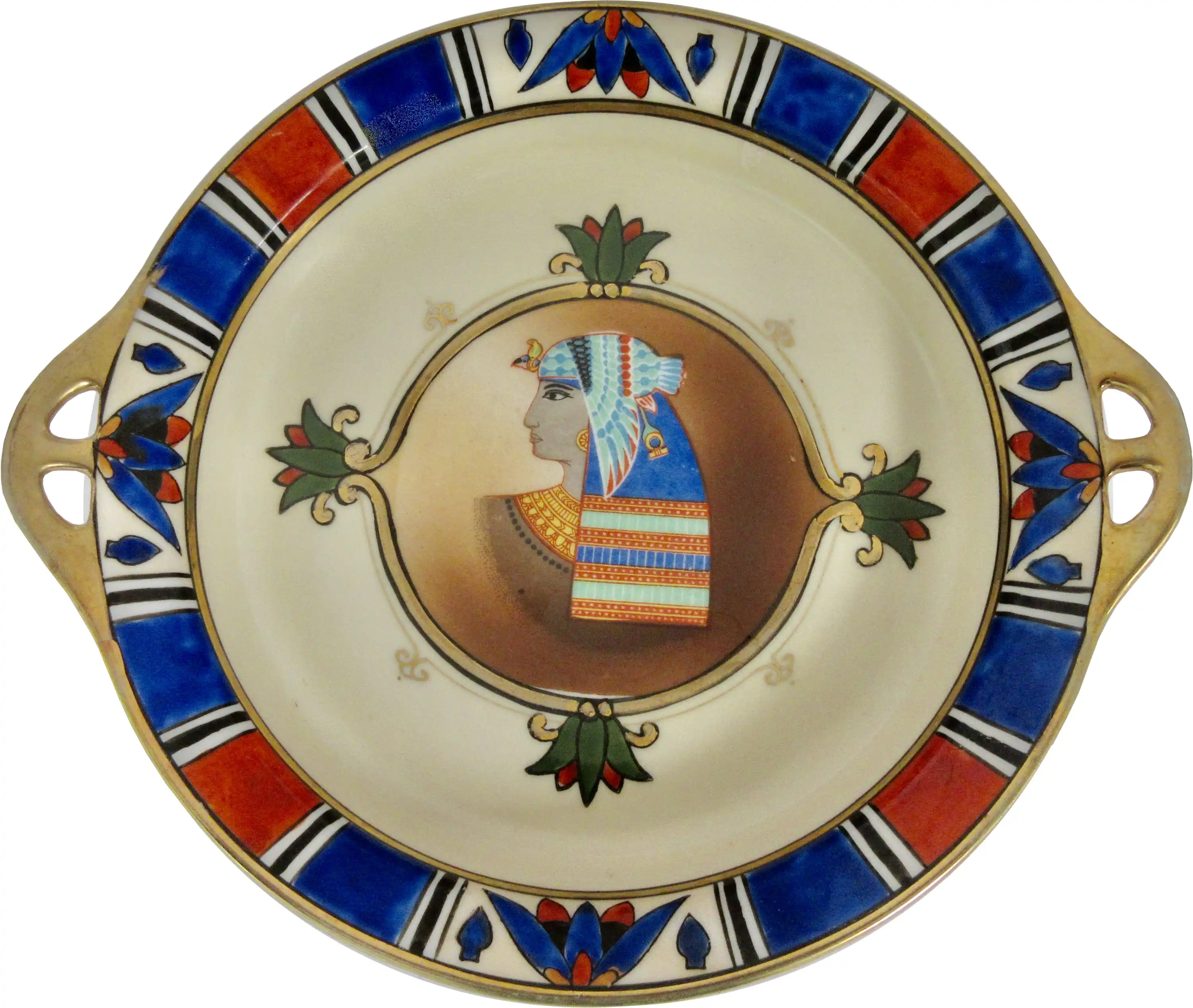 Early 1900s Egyptian Revival Bowl 1 Early 1900s Egyptian Revival Bowl