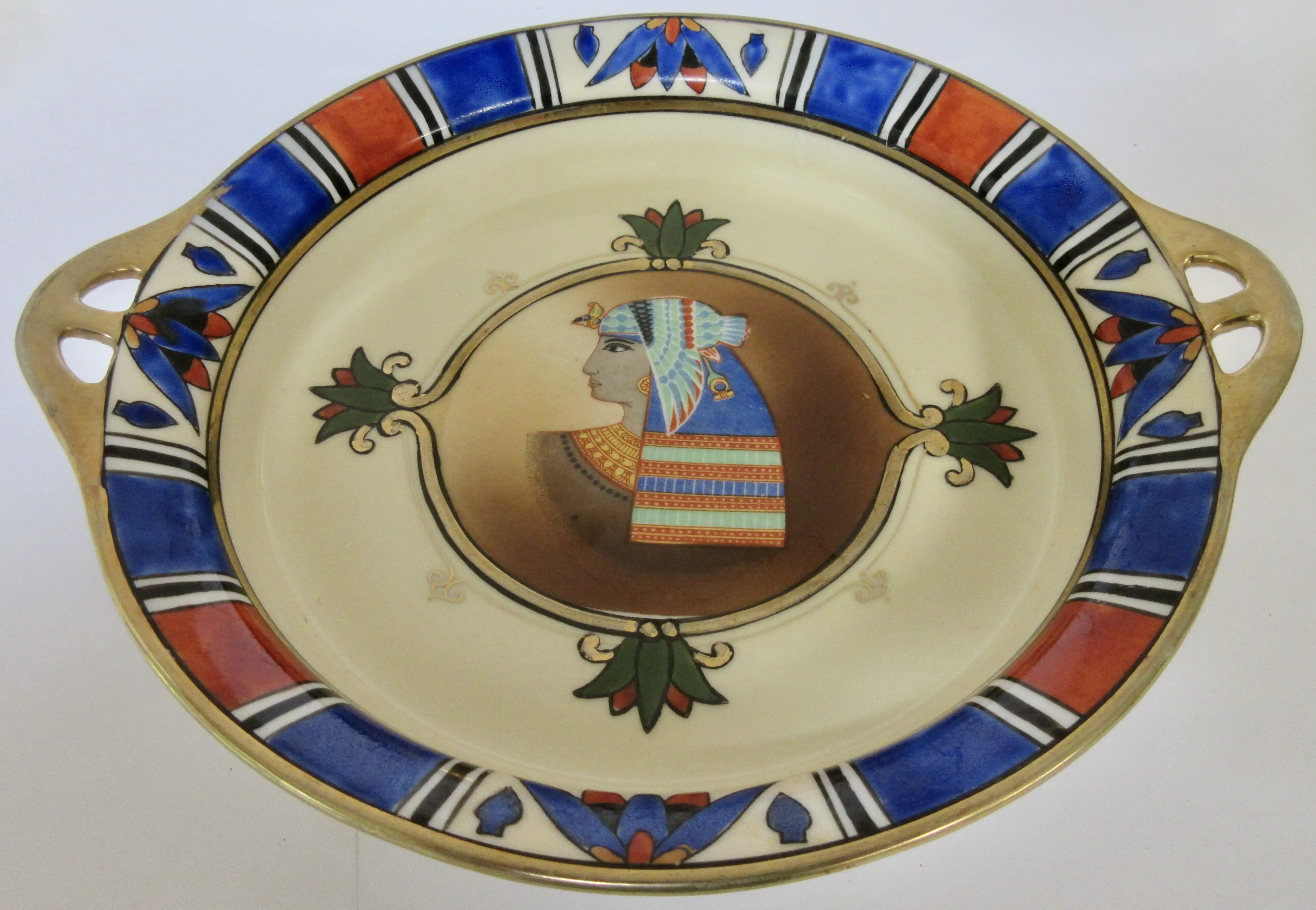 Early 1900s Egyptian Revival Bowl 5 Early 1900s Egyptian Revival Bowl