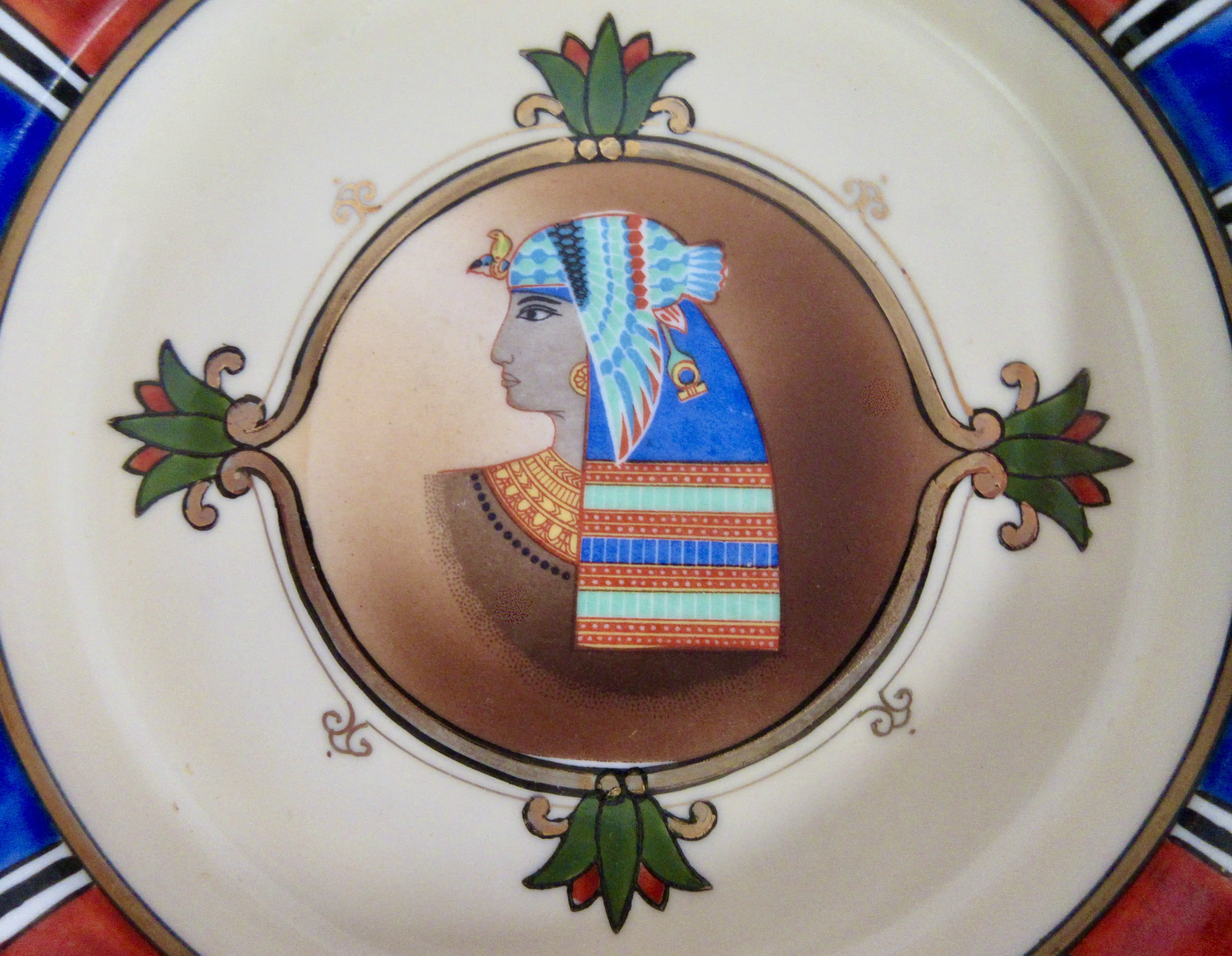 Early 1900s Egyptian Revival Bowl 6 Early 1900s Egyptian Revival Bowl
