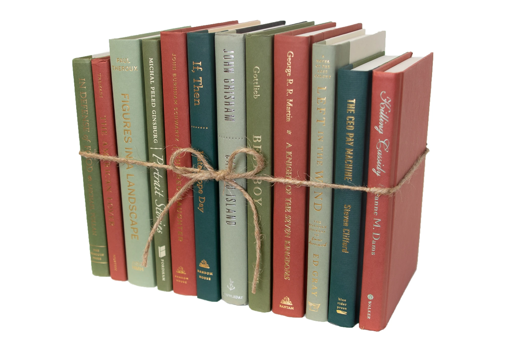 1-Foot Decorative Book Bundle, Autumn Pine