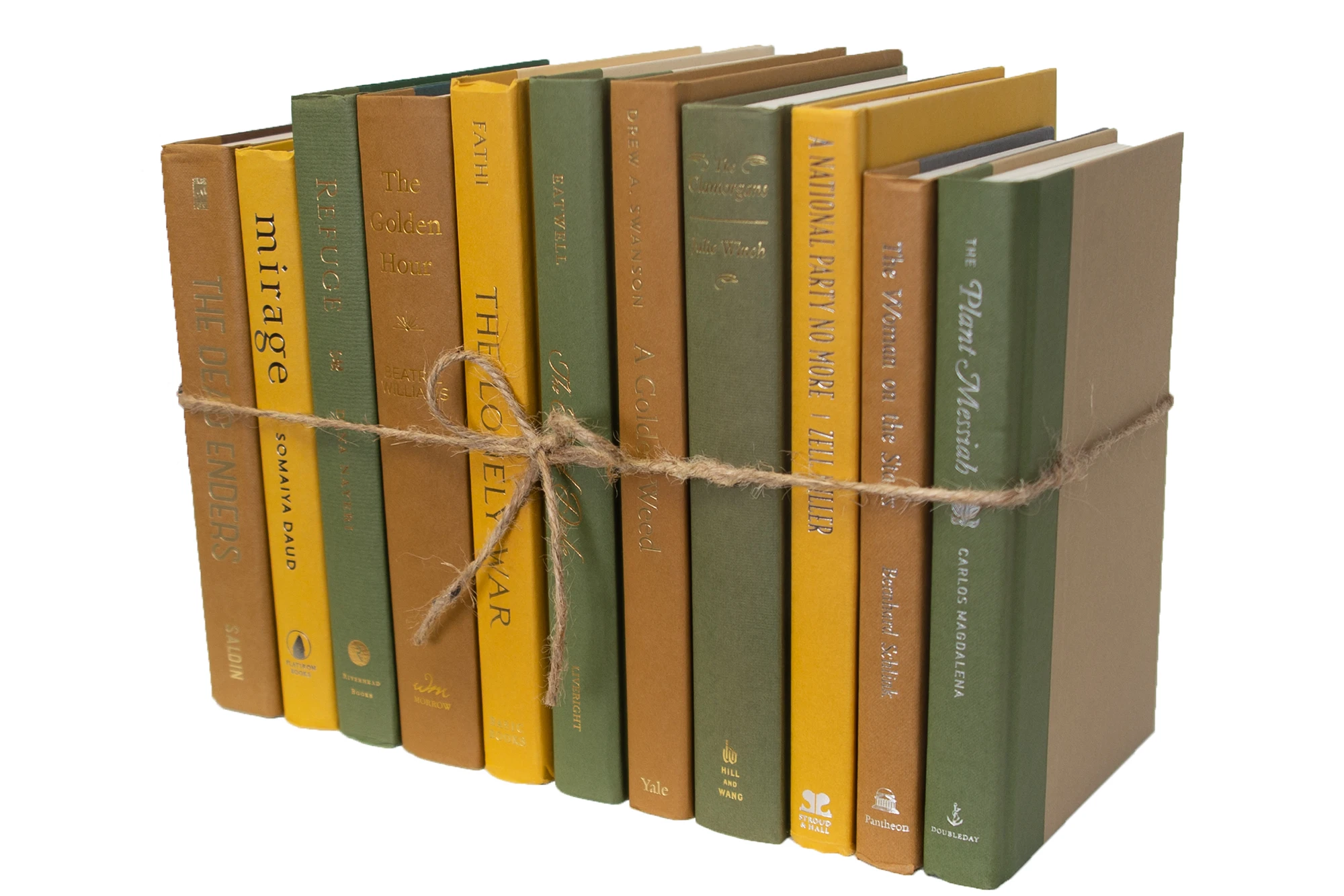 1-Foot Modern Book Bundle, Maize 1 1-Foot Modern Book Bundle, Maize