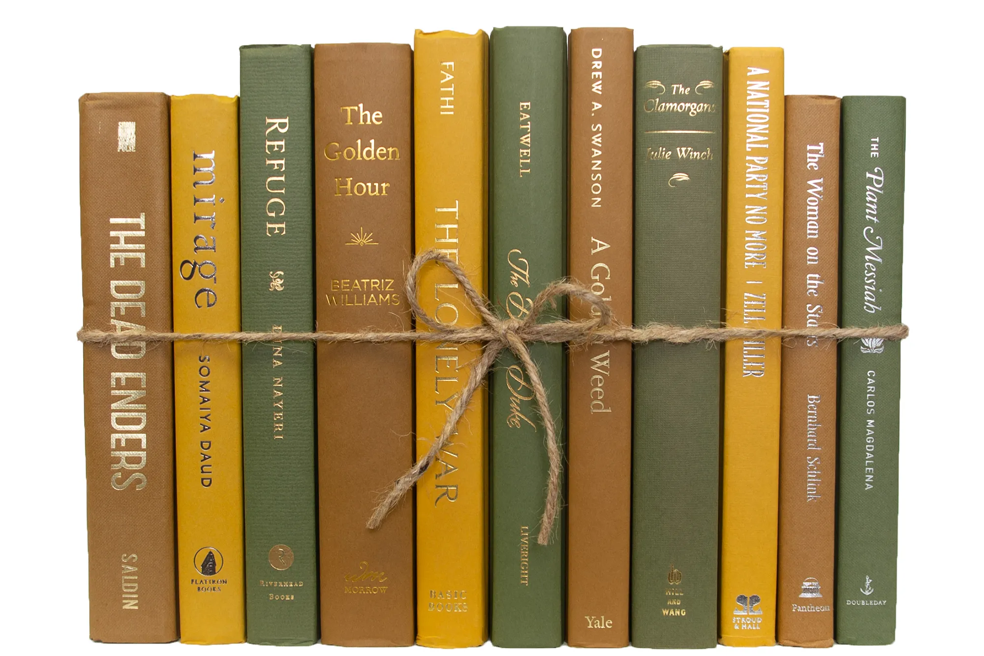 1-Foot Modern Book Bundle, Maize 2 1-Foot Modern Book Bundle, Maize