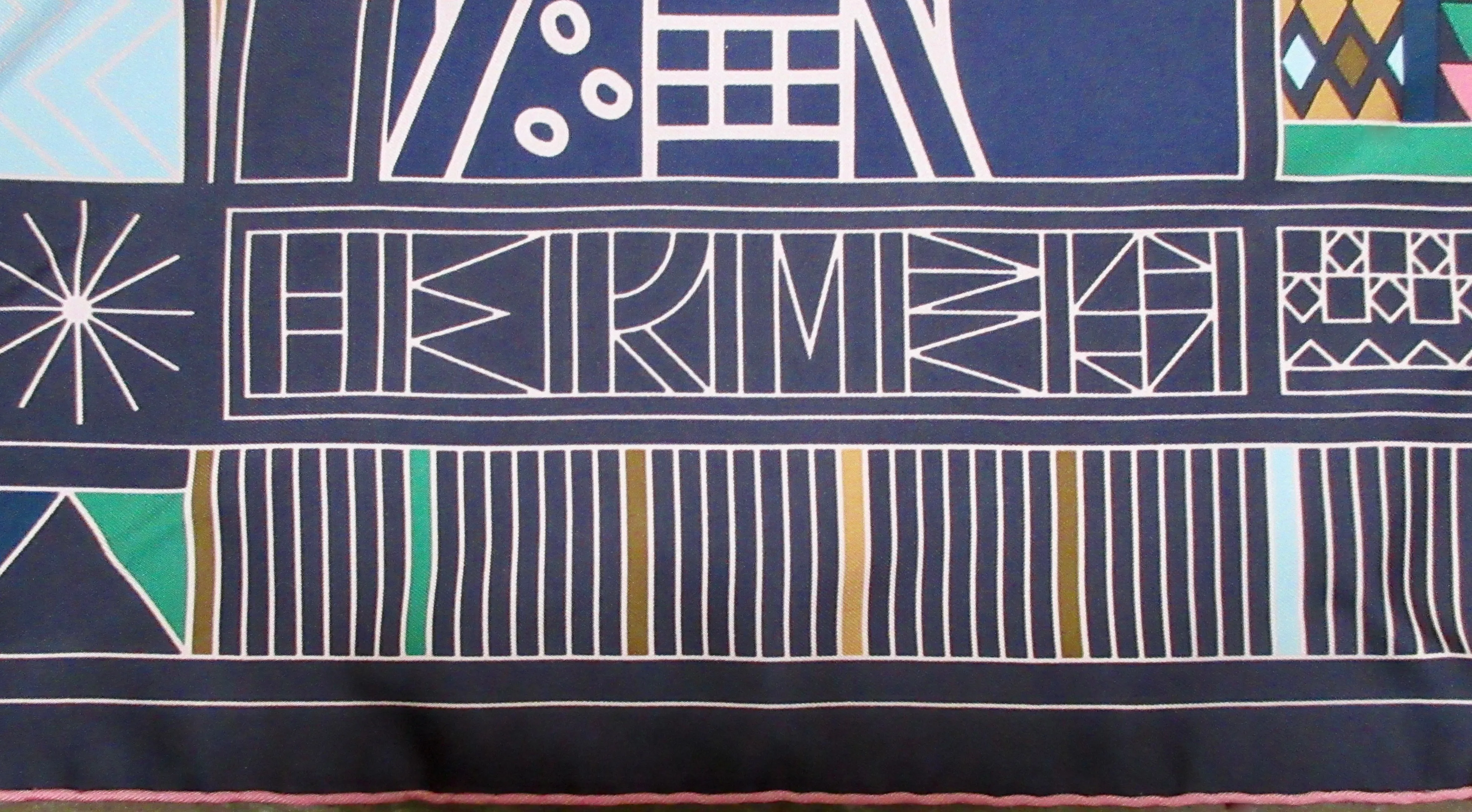 Herm??s NDOP Scarf with Box 4 Herm??s NDOP Scarf with Box