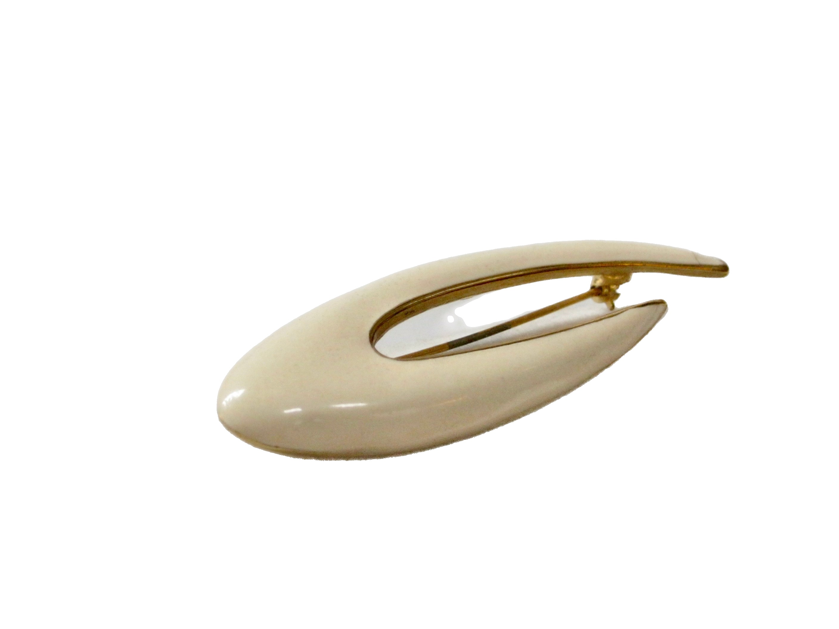 Givenchy Modernist Enamel Brooch