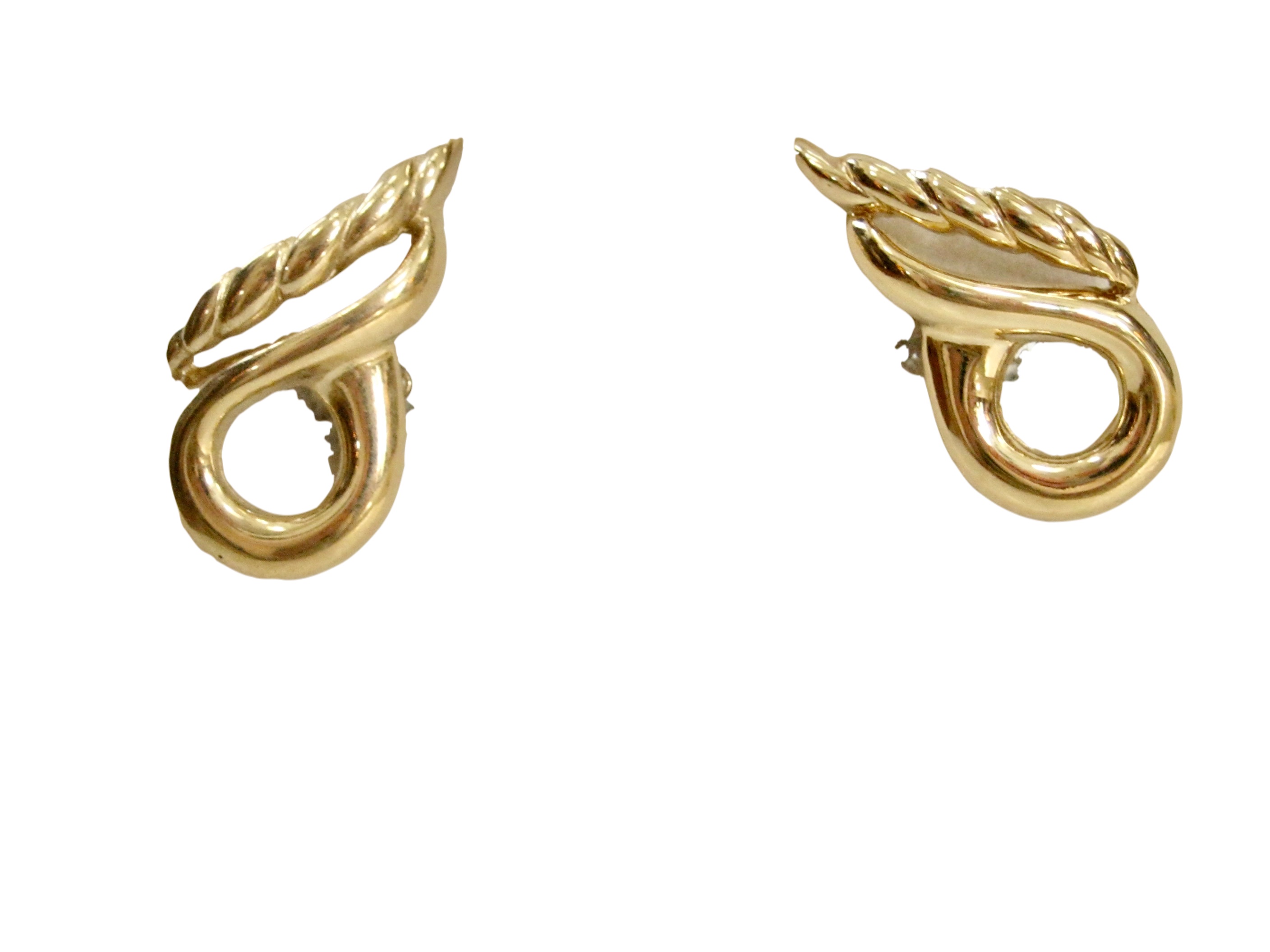 Givenchy Modernist Gold Earrings 1 Givenchy Modernist Gold Earrings