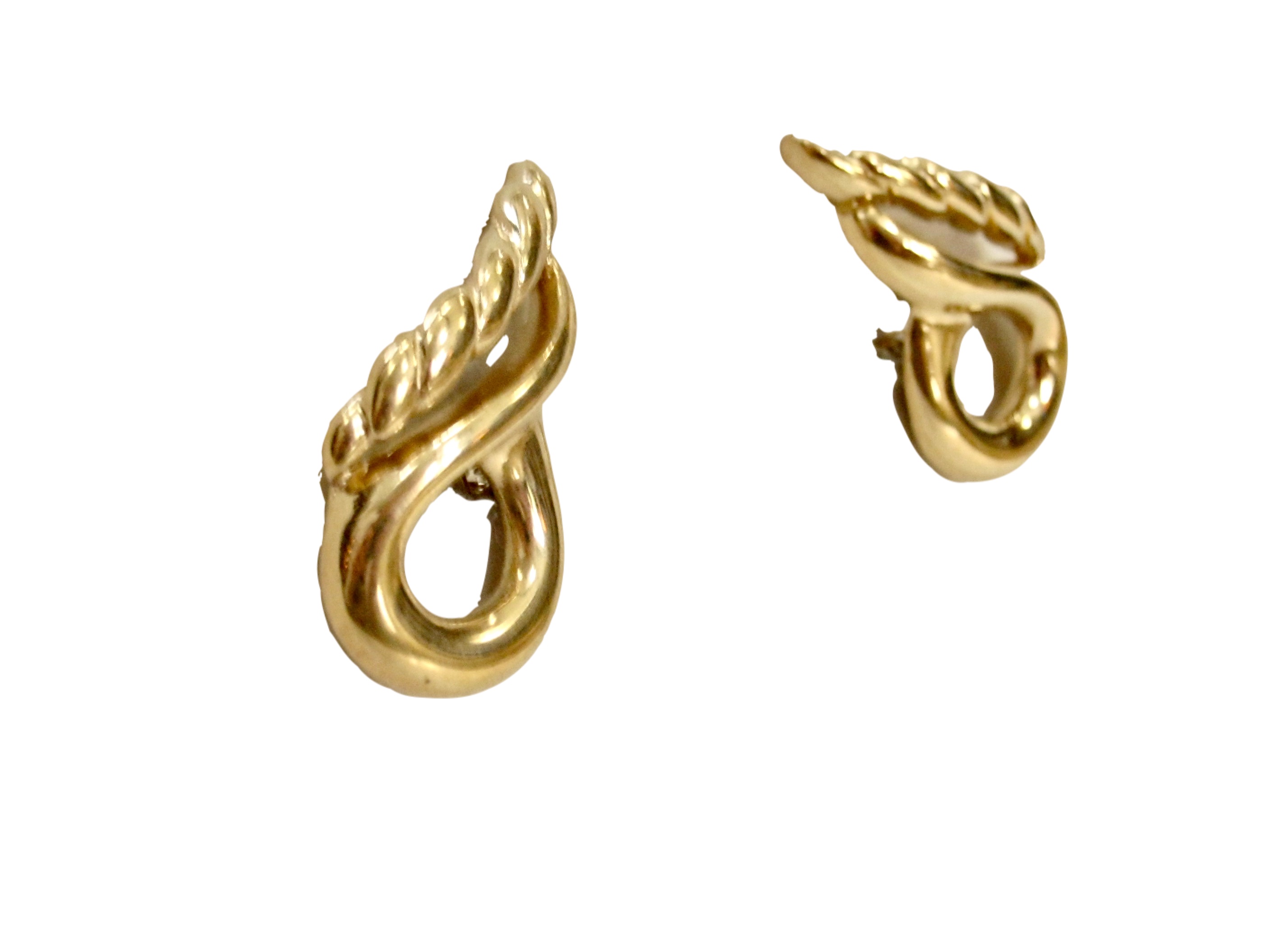 Givenchy Modernist Gold Earrings 2 Givenchy Modernist Gold Earrings
