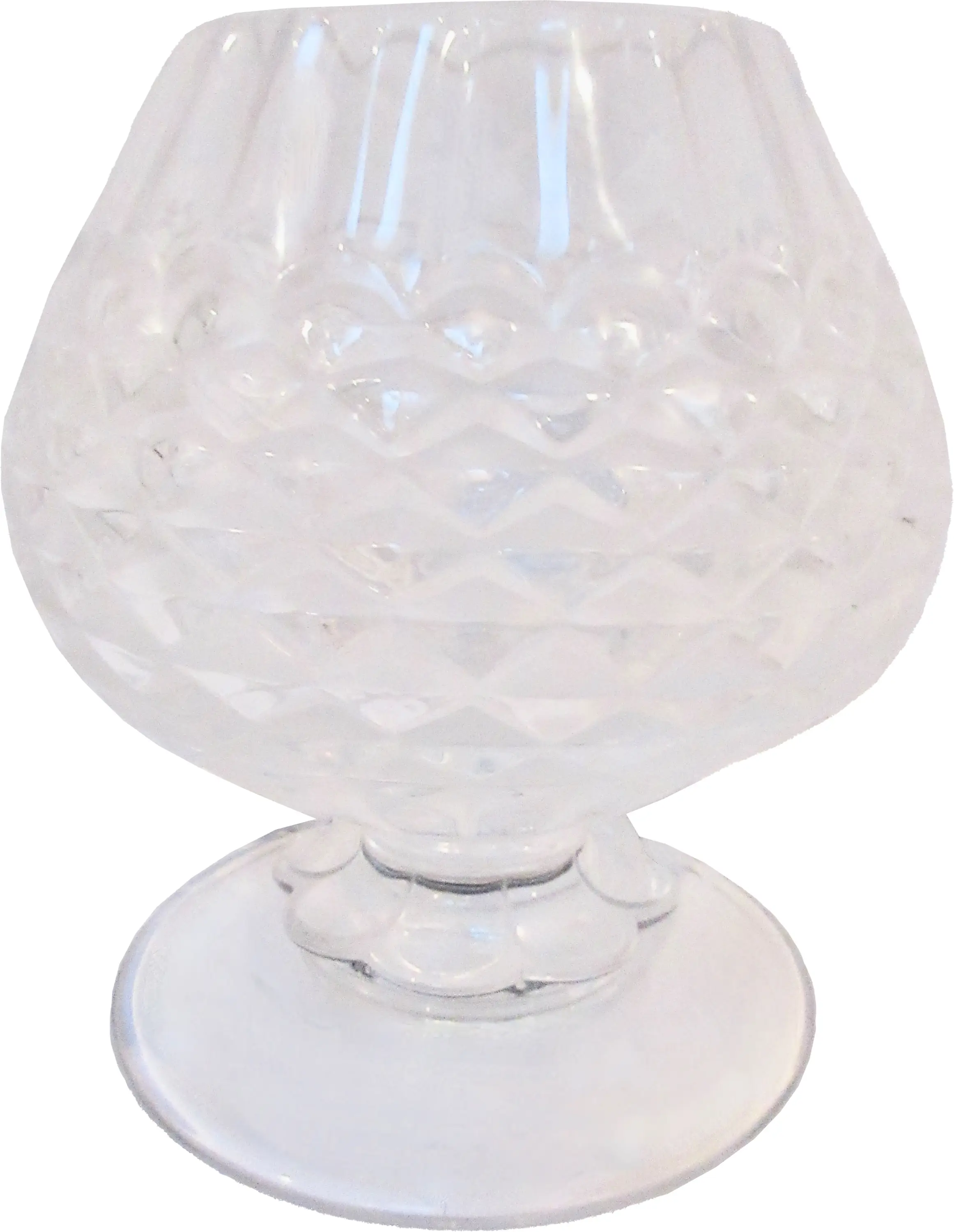 Lalique French Crystal Snifter Vase 1 Lalique French Crystal Snifter Vase