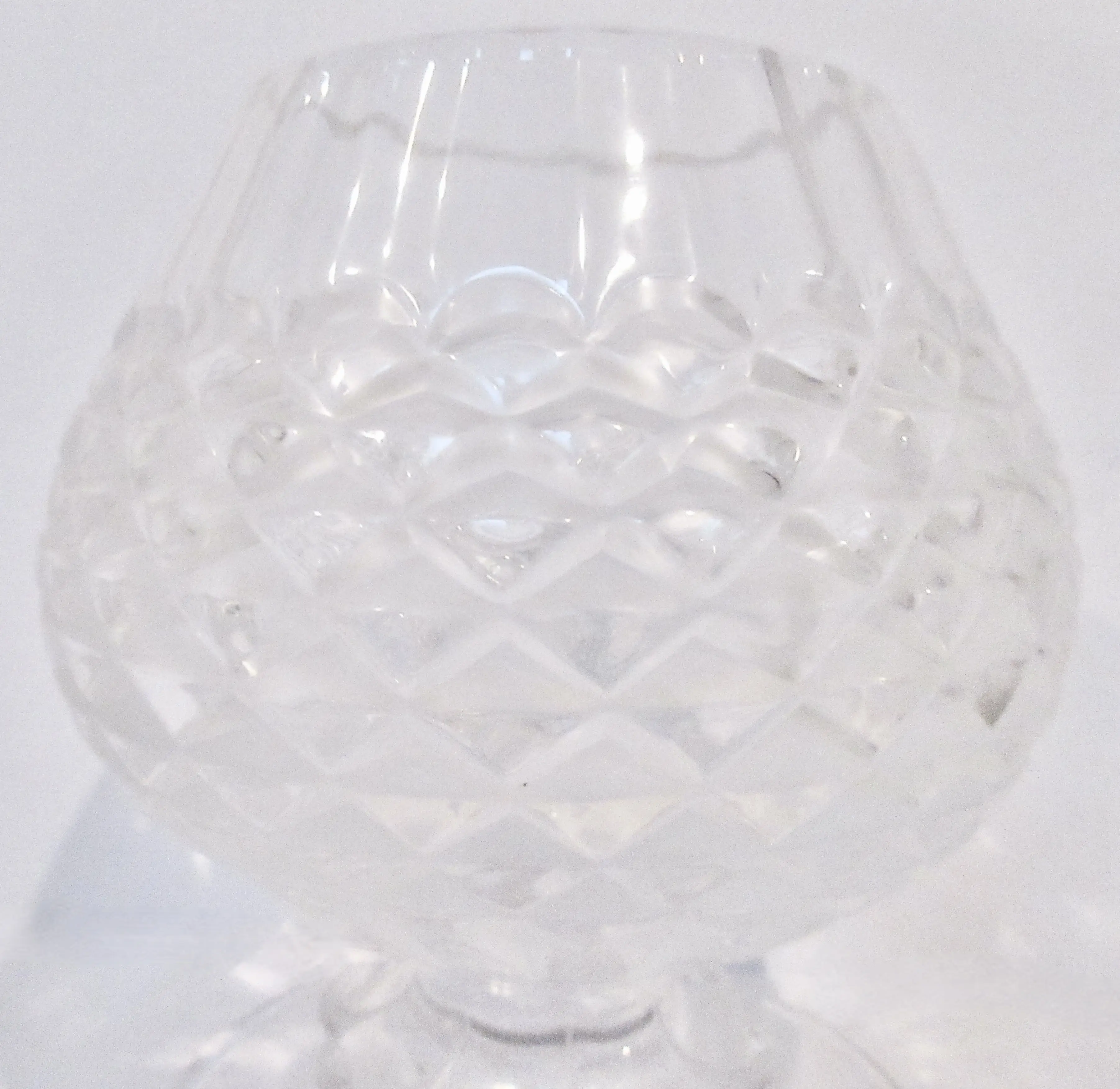 Lalique French Crystal Snifter Vase 3 Lalique French Crystal Snifter Vase