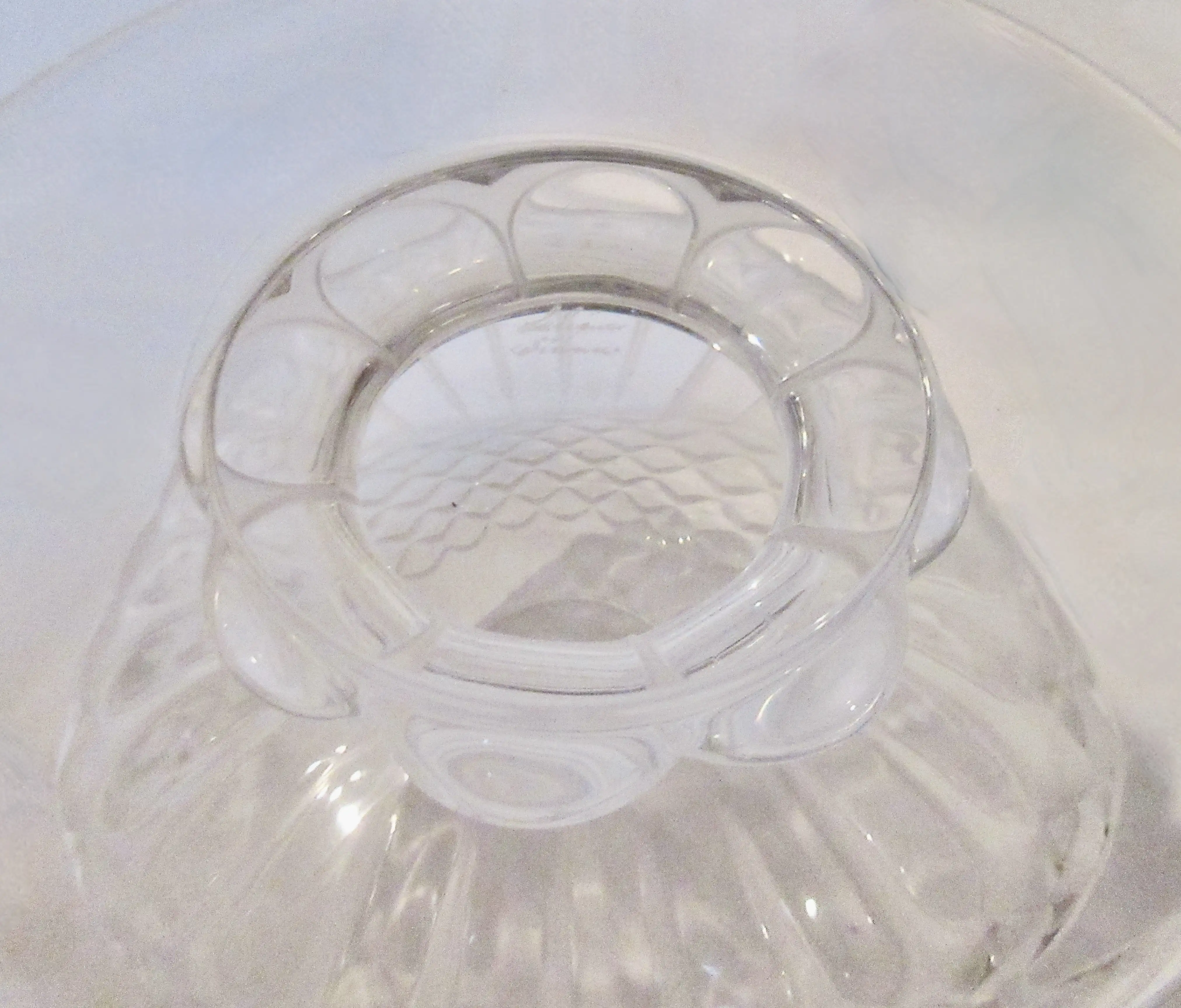 Lalique French Crystal Snifter Vase 6 Lalique French Crystal Snifter Vase