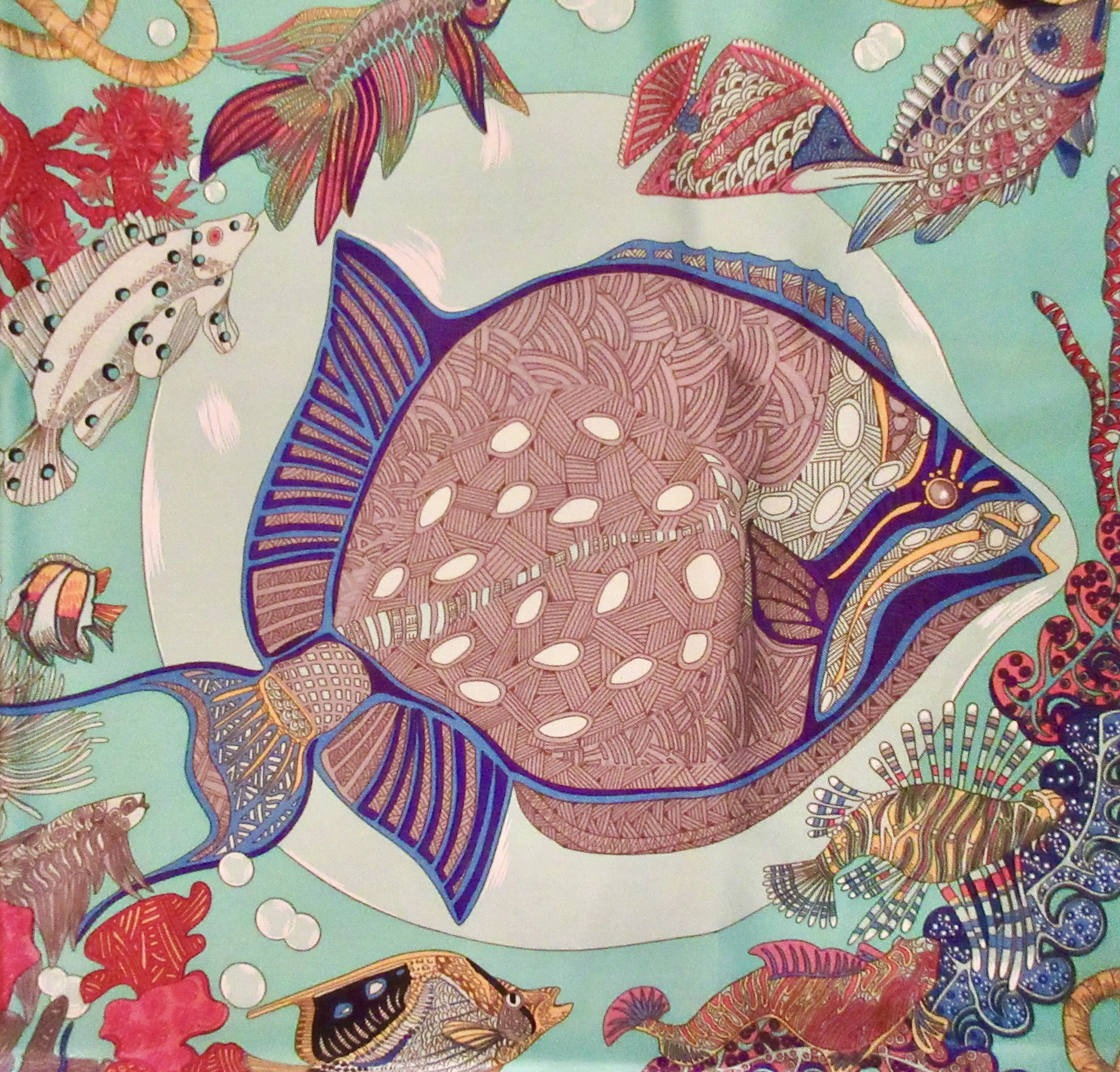 Hermes Grands Fonds Scarf in Box 5 Hermes Grands Fonds Scarf in Box