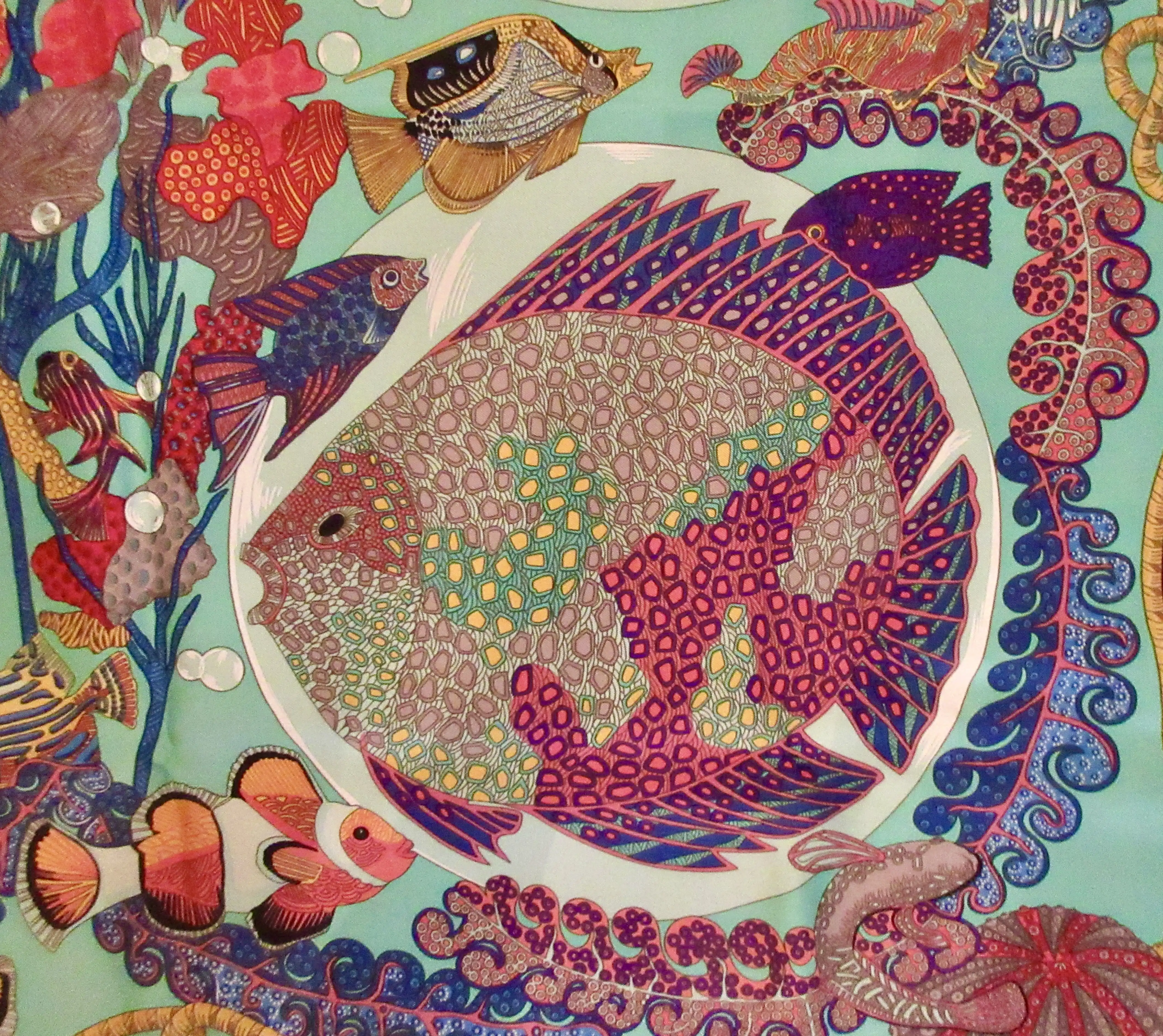 Hermes Grands Fonds Scarf in Box 7 Hermes Grands Fonds Scarf in Box