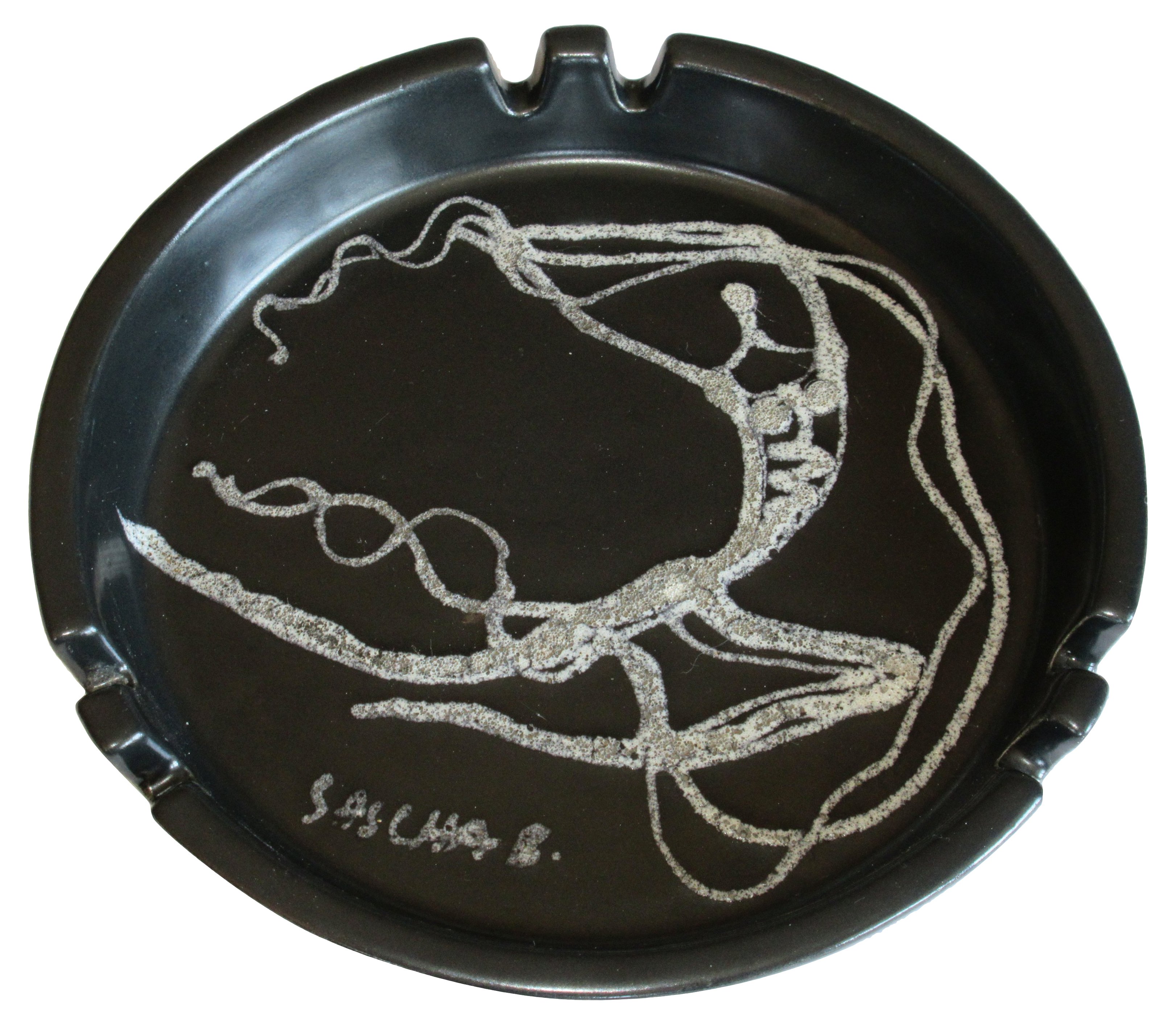 Sascha Brastoff Dancer Ashtray 1 Sascha Brastoff Dancer Ashtray