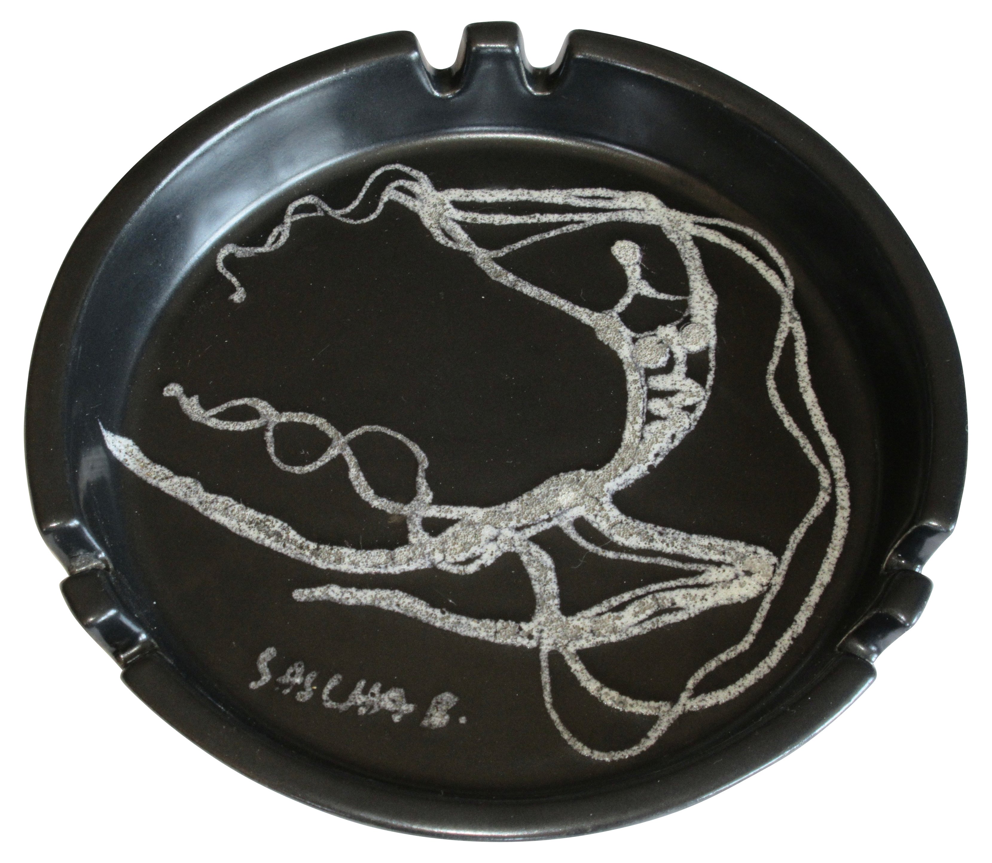 Sascha Brastoff Dancer Ashtray 5 Sascha Brastoff Dancer Ashtray
