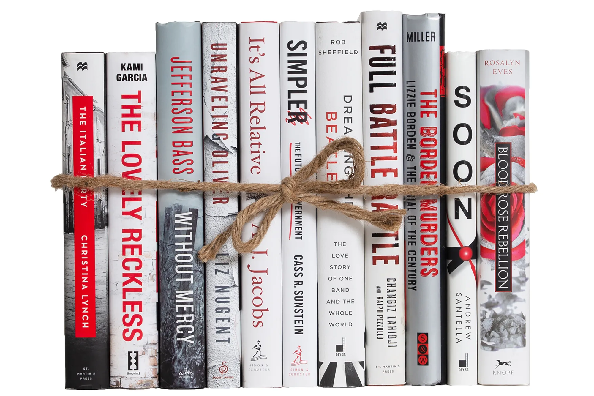 1-Foot Decorative Book Bundle, Ash 1 1-Foot Decorative Book Bundle, Ash