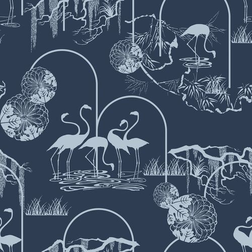 Yuki Osada, Deco Cranes Wallpaper 1 Yuki Osada, Deco Cranes Wallpaper