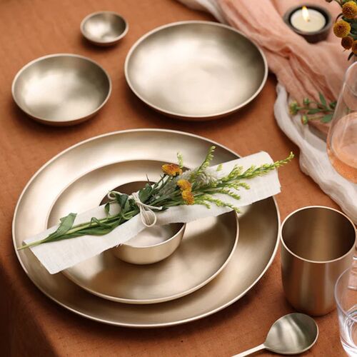 Fleck, Luxe Kansa Platter 4 Fleck, Luxe Kansa Platter