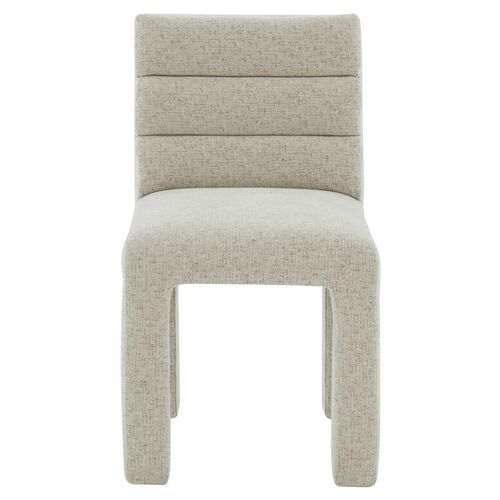 Maelis Tufted Dining Chair, Chenille 2 Maelis Tufted Dining Chair, Chenille