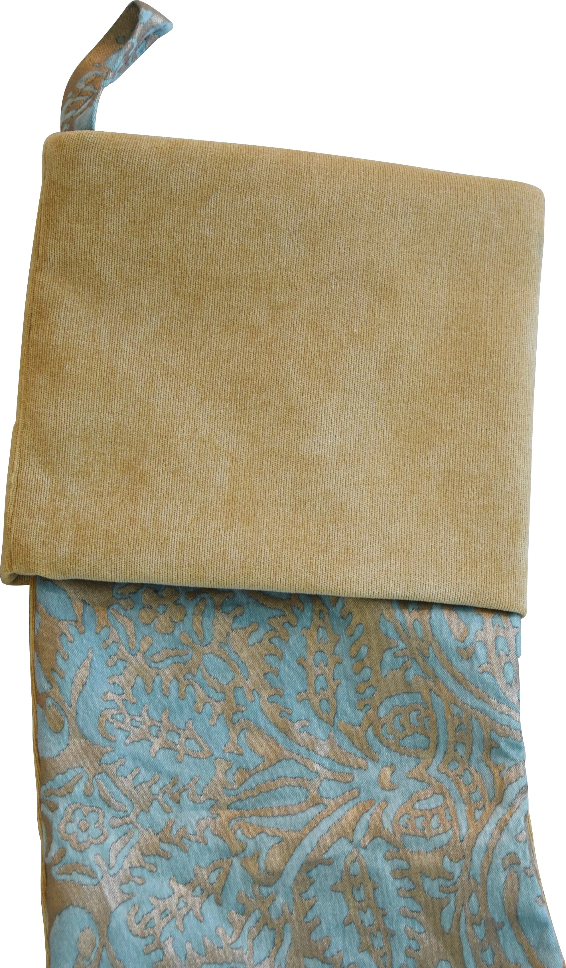 Italian Fortuny Christmas Stocking 2 Italian Fortuny Christmas Stocking