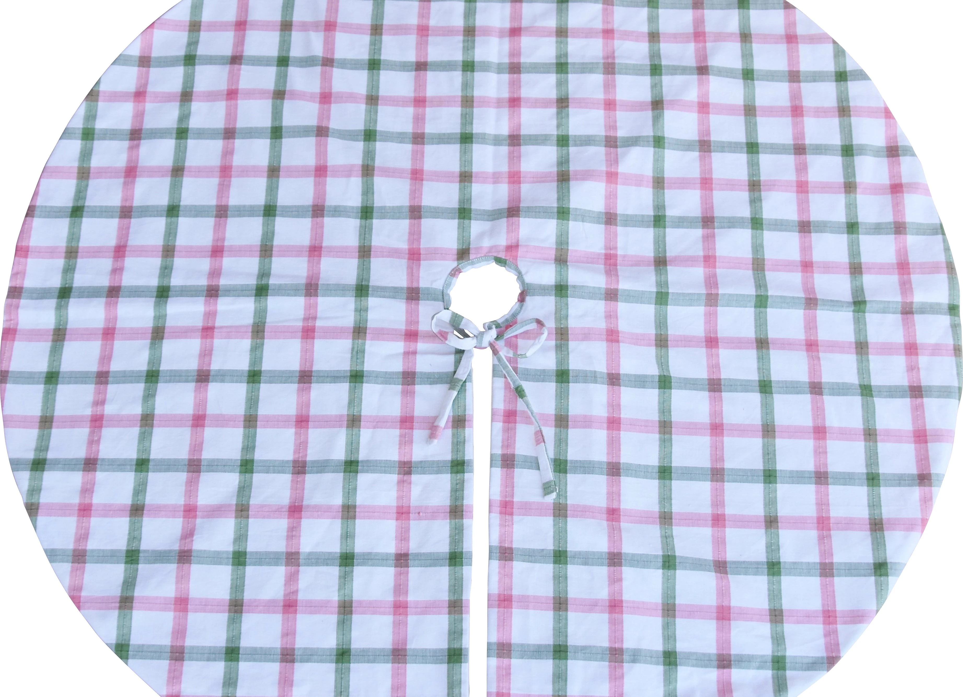 53" English Plaid Tree Skirt 2 53" English Plaid Tree Skirt