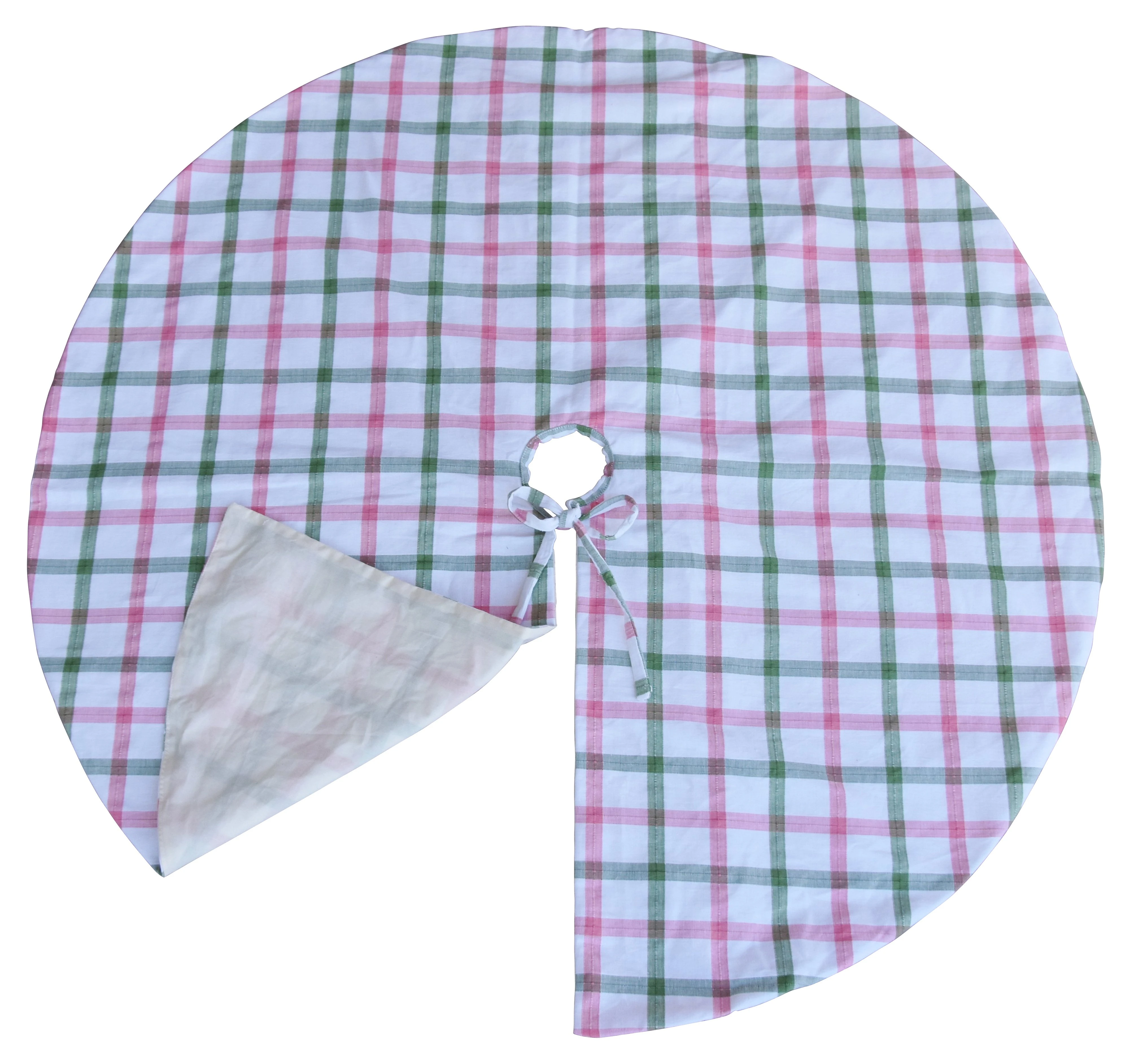 53" English Plaid Tree Skirt 4 53" English Plaid Tree Skirt