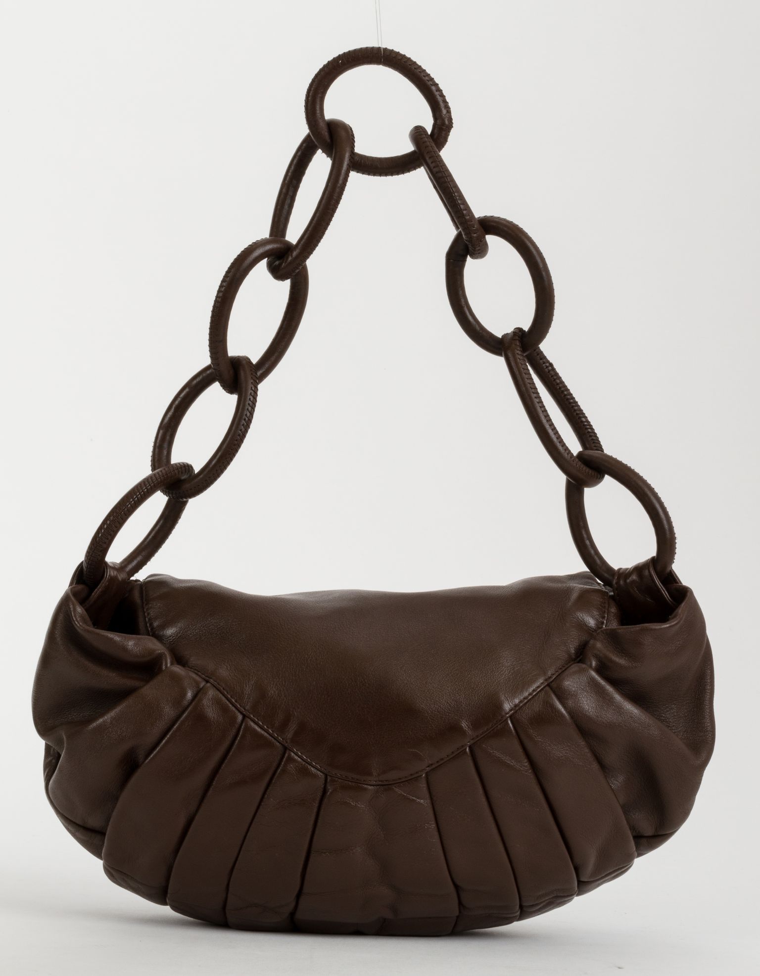 Chanel Chocolate Croissant Shoulder Tote 3 Chanel Chocolate Croissant Shoulder Tote