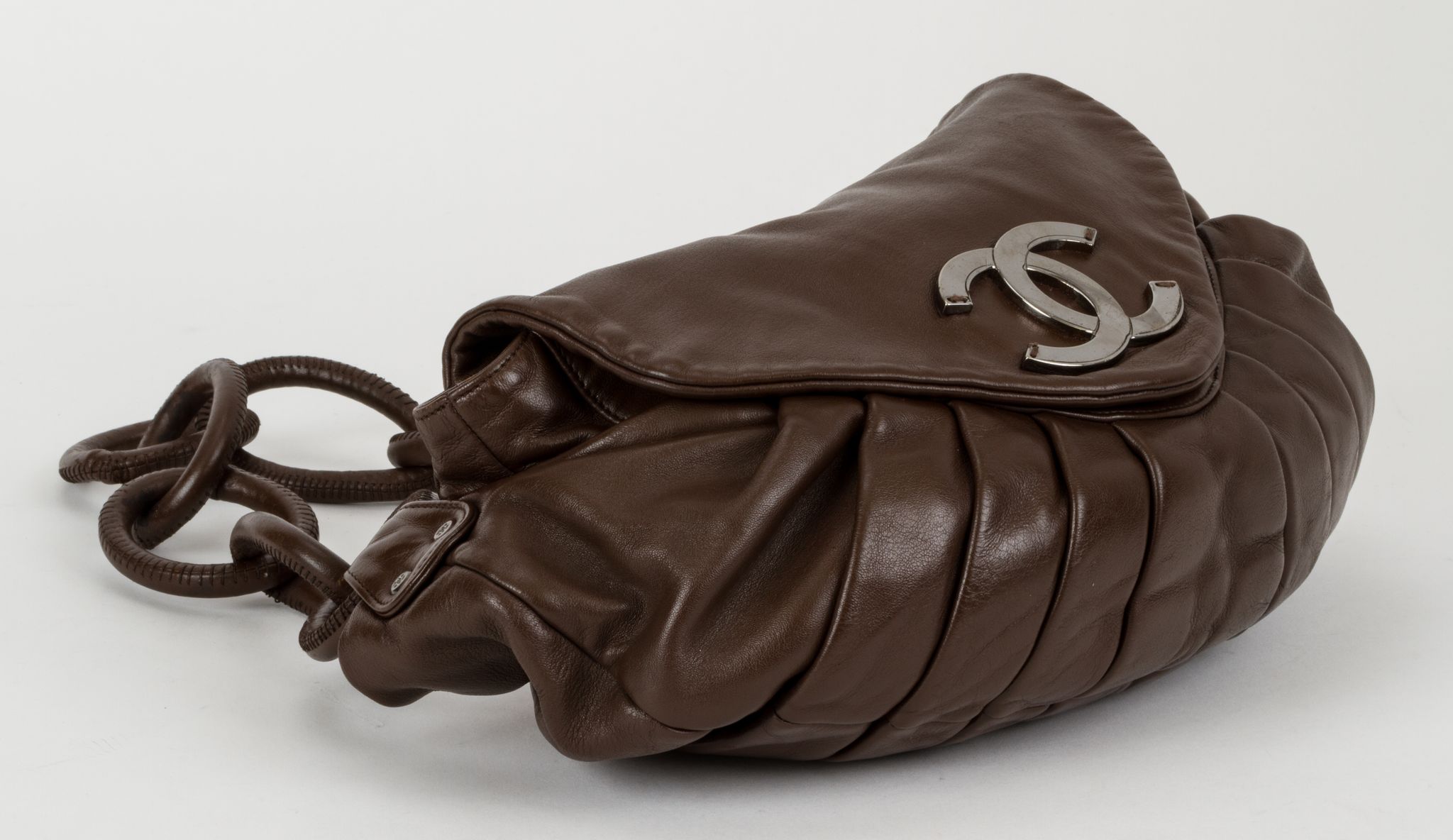 Chanel Chocolate Croissant Shoulder Tote 4 Chanel Chocolate Croissant Shoulder Tote