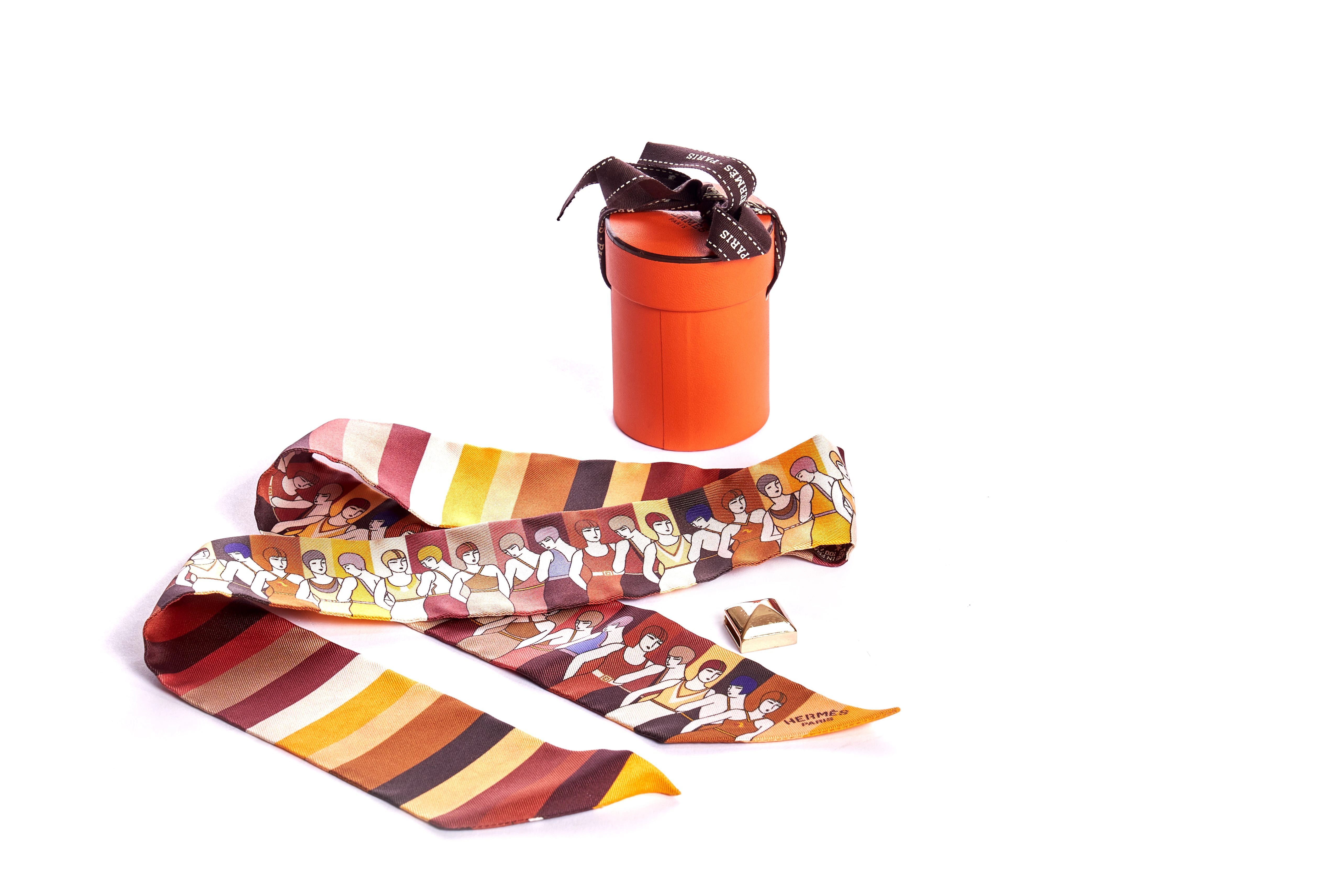 Herm¨¨s Syncronized Swimmer Silk Twilly 1 Herm¨¨s Syncronized Swimmer Silk Twilly