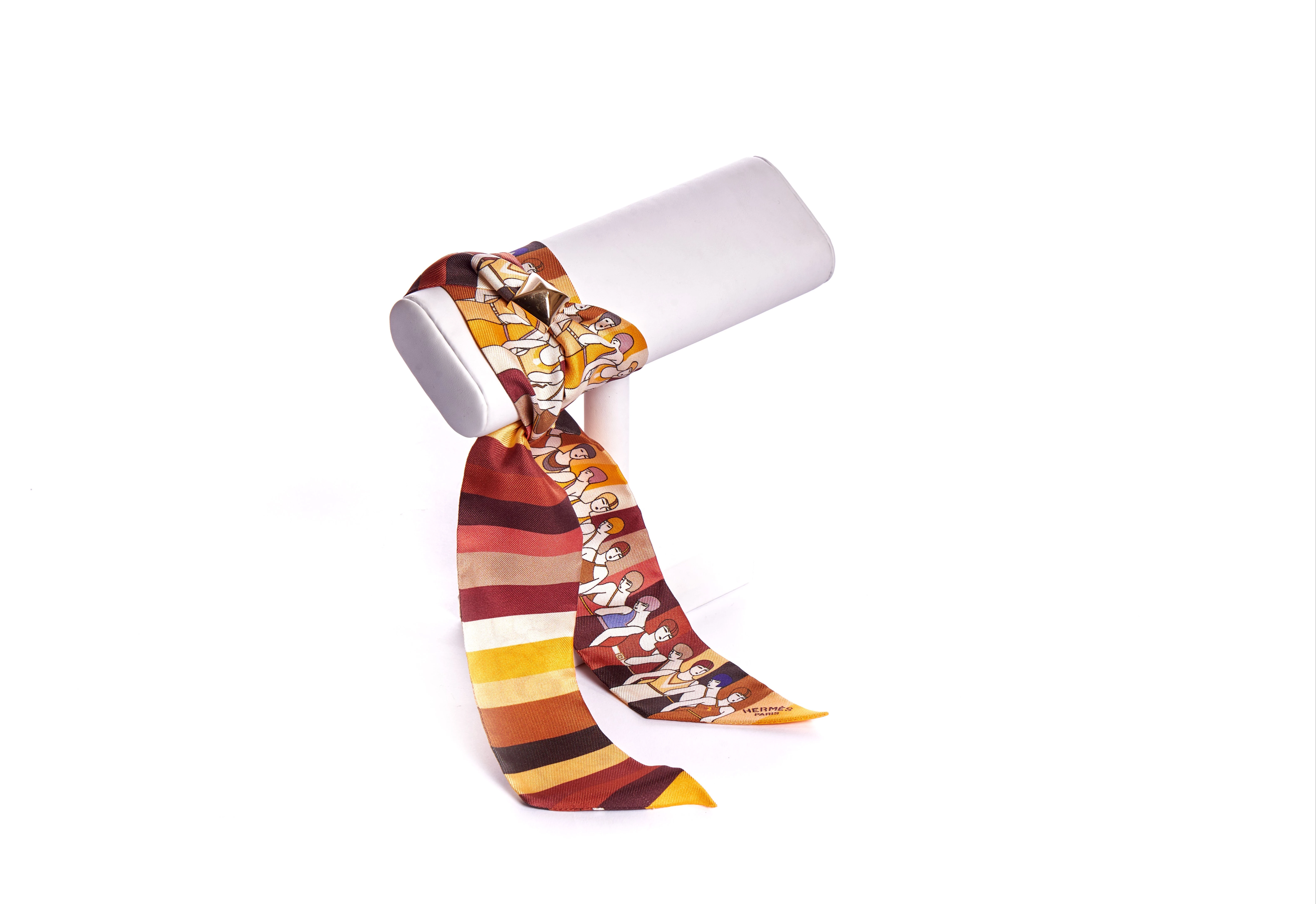 Herm¨¨s Syncronized Swimmer Silk Twilly 2 Herm¨¨s Syncronized Swimmer Silk Twilly