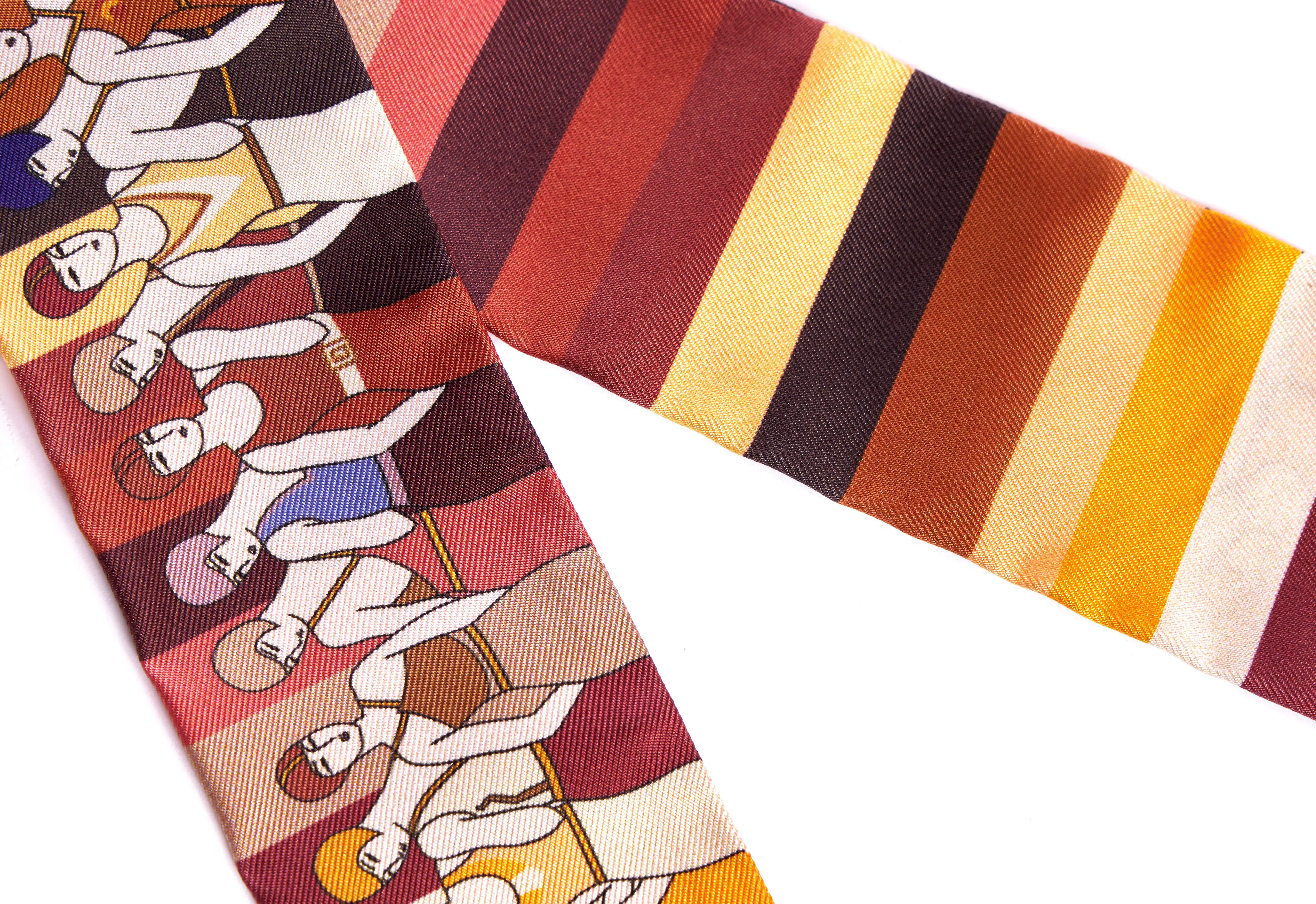 Herm¨¨s Syncronized Swimmer Silk Twilly 3 Herm¨¨s Syncronized Swimmer Silk Twilly