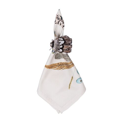 S/4 Forest Walk Napkins, Caf¨¦ Au Lait 2 S/4 Forest Walk Napkins, Caf¨¦ Au Lait