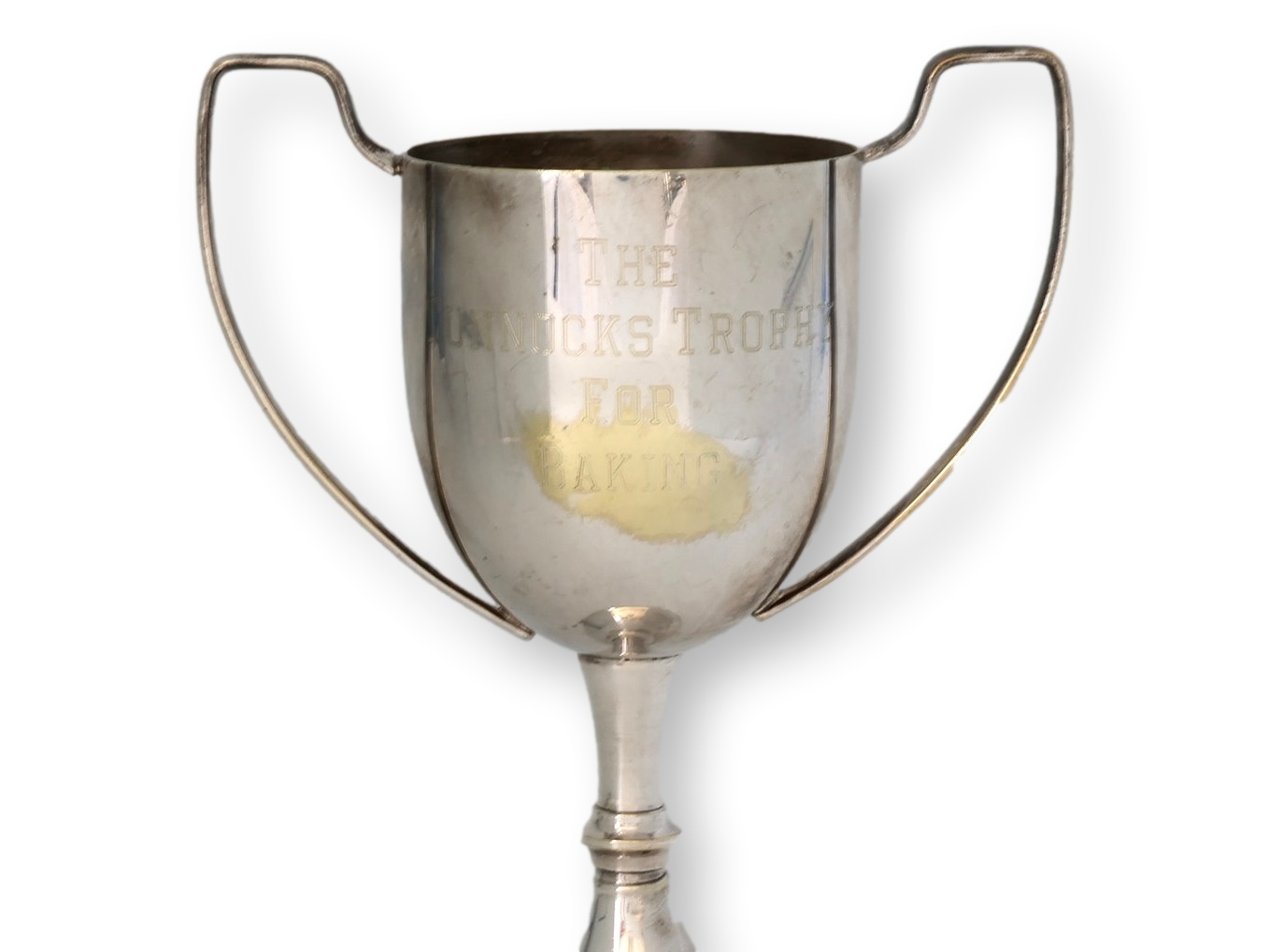 Silver-Plate Baking Trophy Cup 4 Silver-Plate Baking Trophy Cup