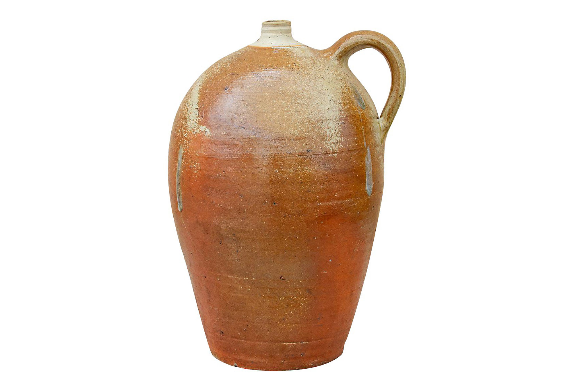 Terracotta Burnished Clay Wine Jug 1 Terracotta Burnished Clay Wine Jug