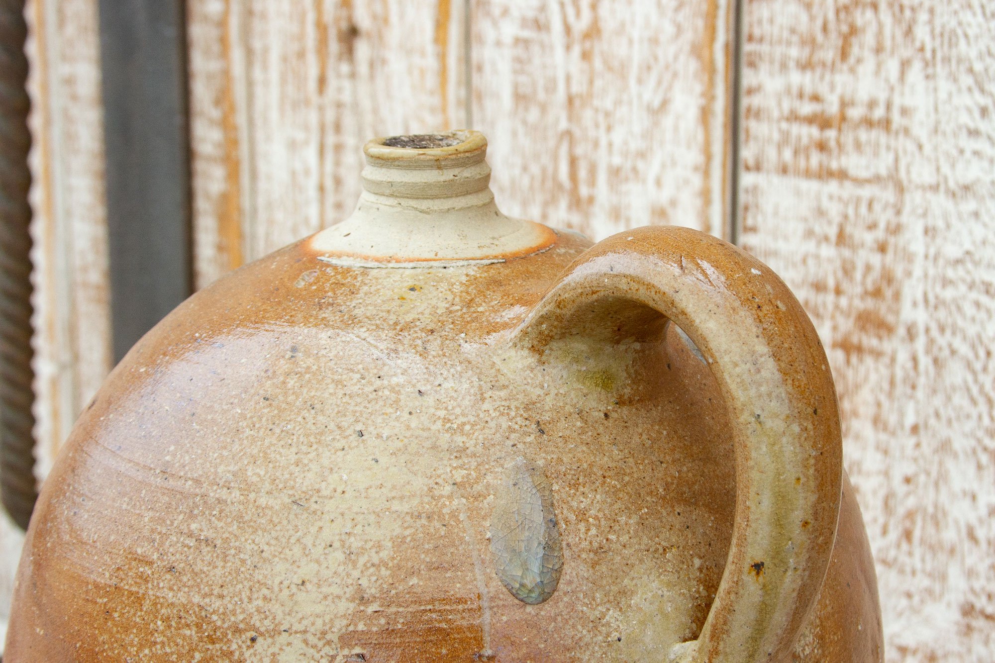 Terracotta Burnished Clay Wine Jug 2 Terracotta Burnished Clay Wine Jug