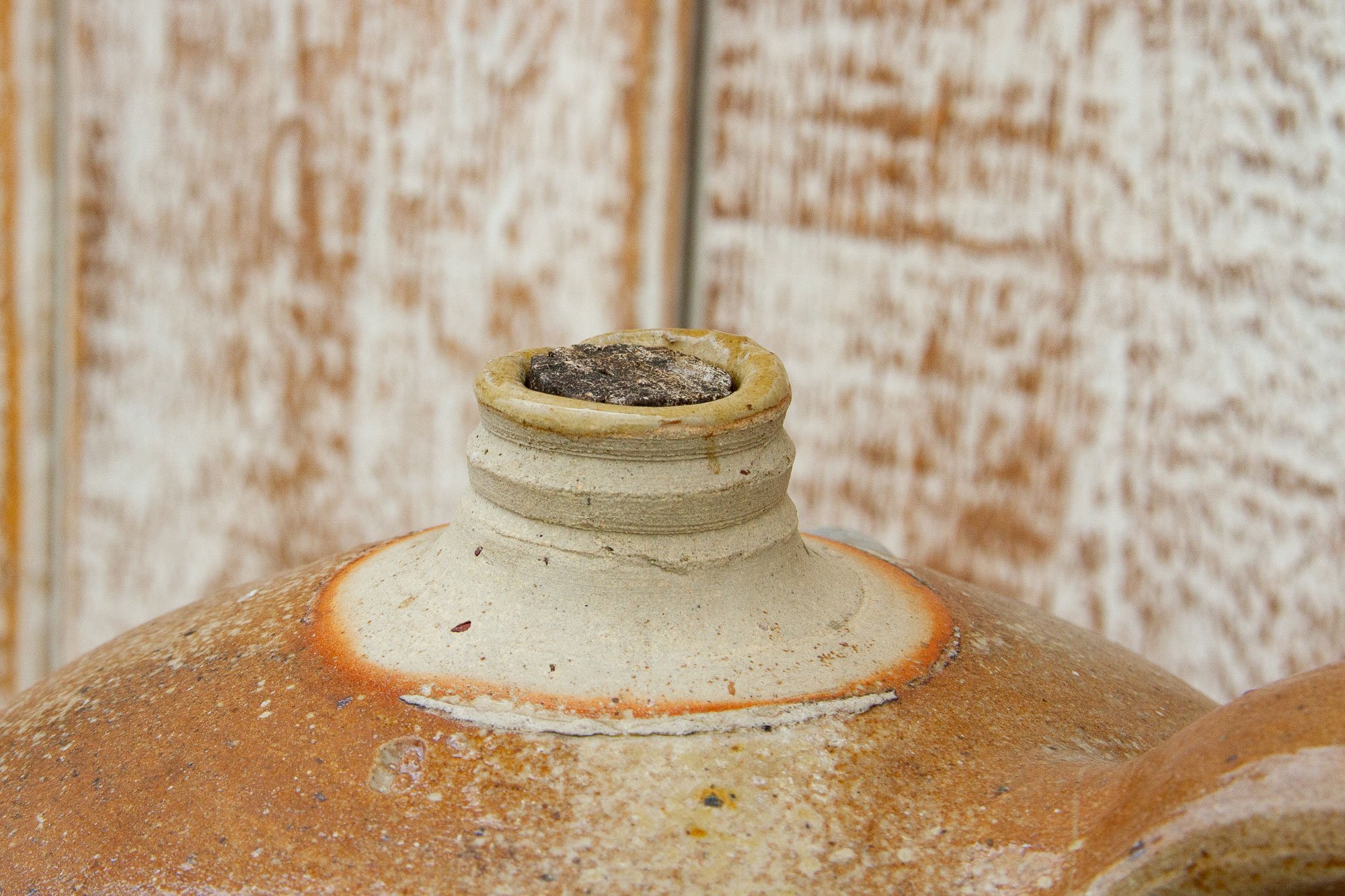 Terracotta Burnished Clay Wine Jug 3 Terracotta Burnished Clay Wine Jug